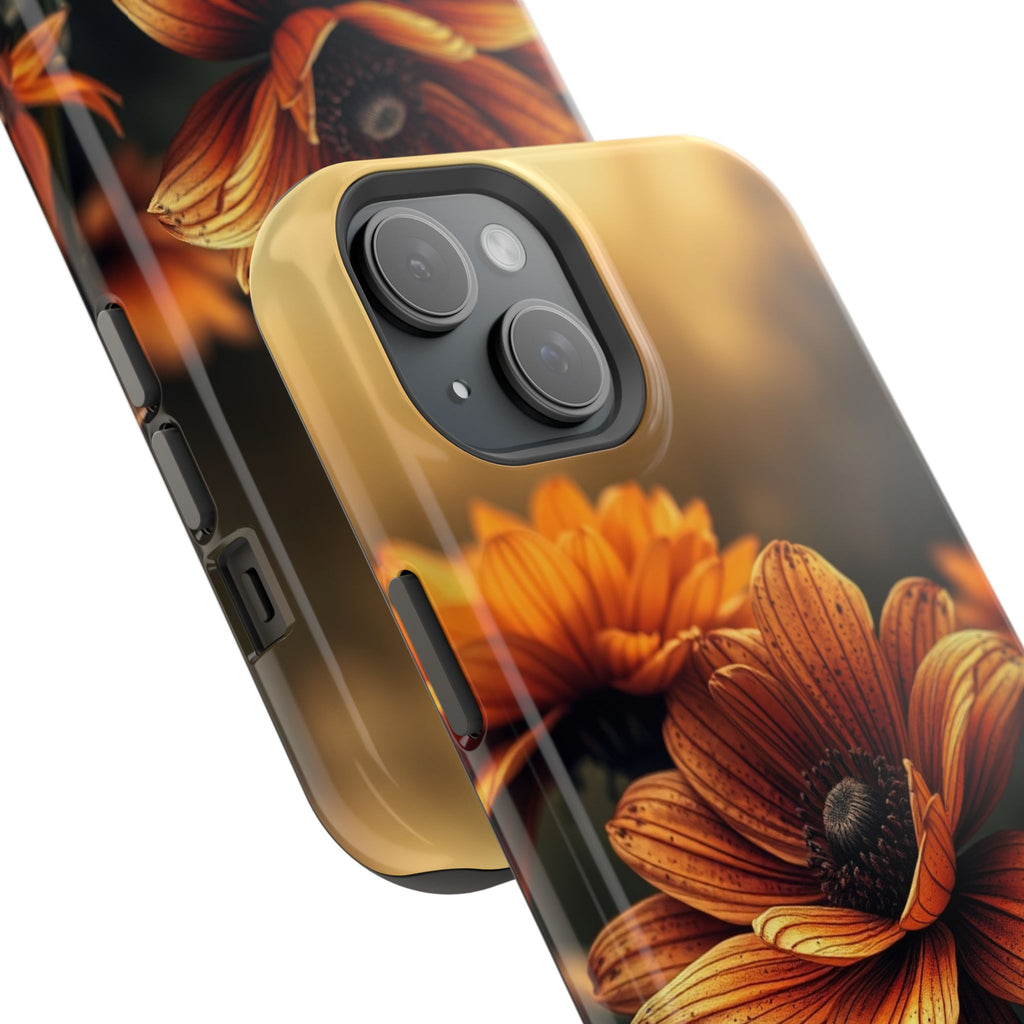 iPhone Radiant Floral Ombre Design Bold Modern Everyday Snap Case · iPhone Case