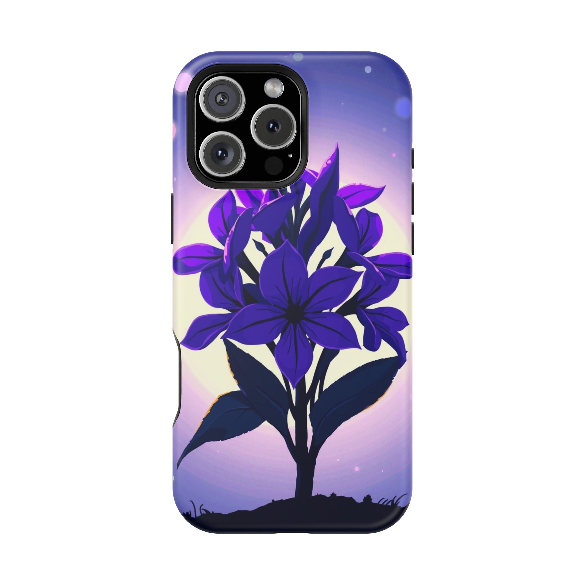 iPhone Floral Crown Mystic Art 13 Bold Modern Everyday Snap Case · iPhone Case