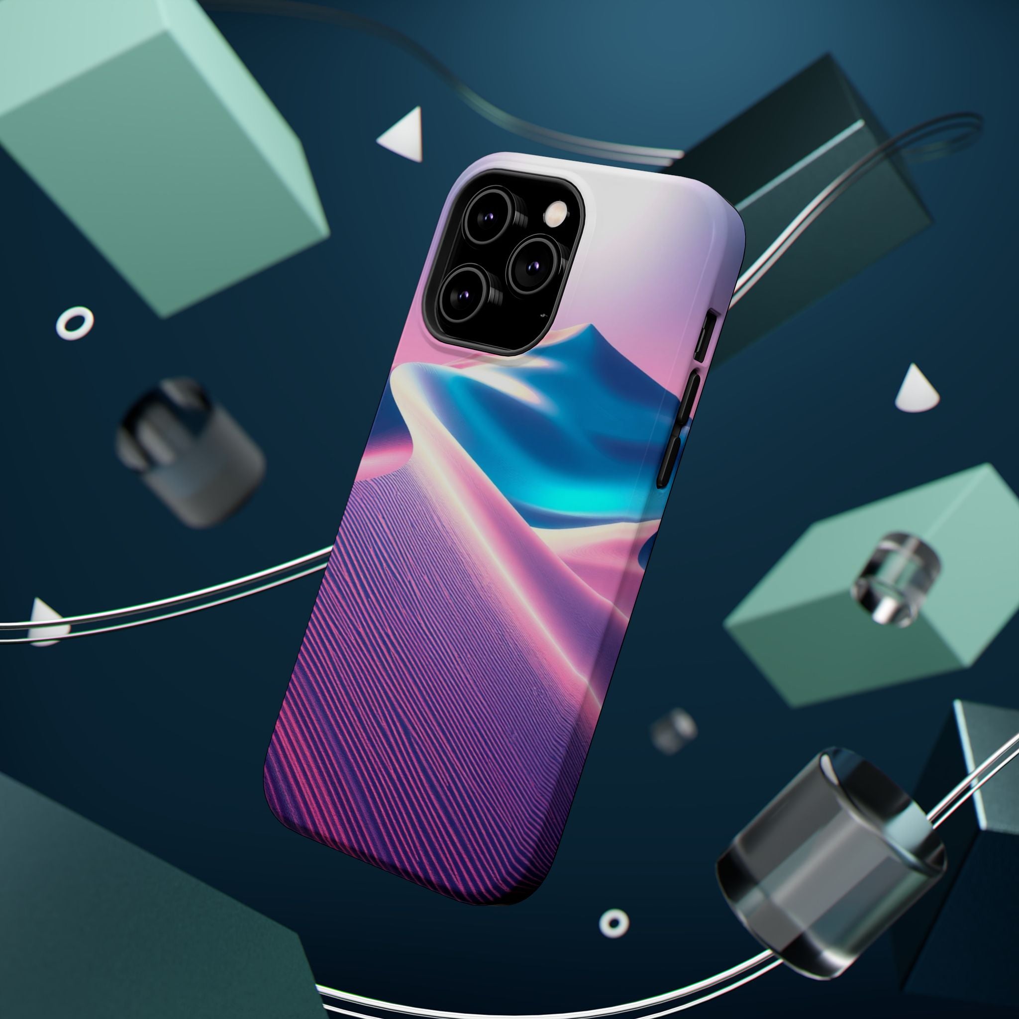 iPhone Vibrant Desert Dunes Design Bold Modern Everyday Snap Case · iPhone Case