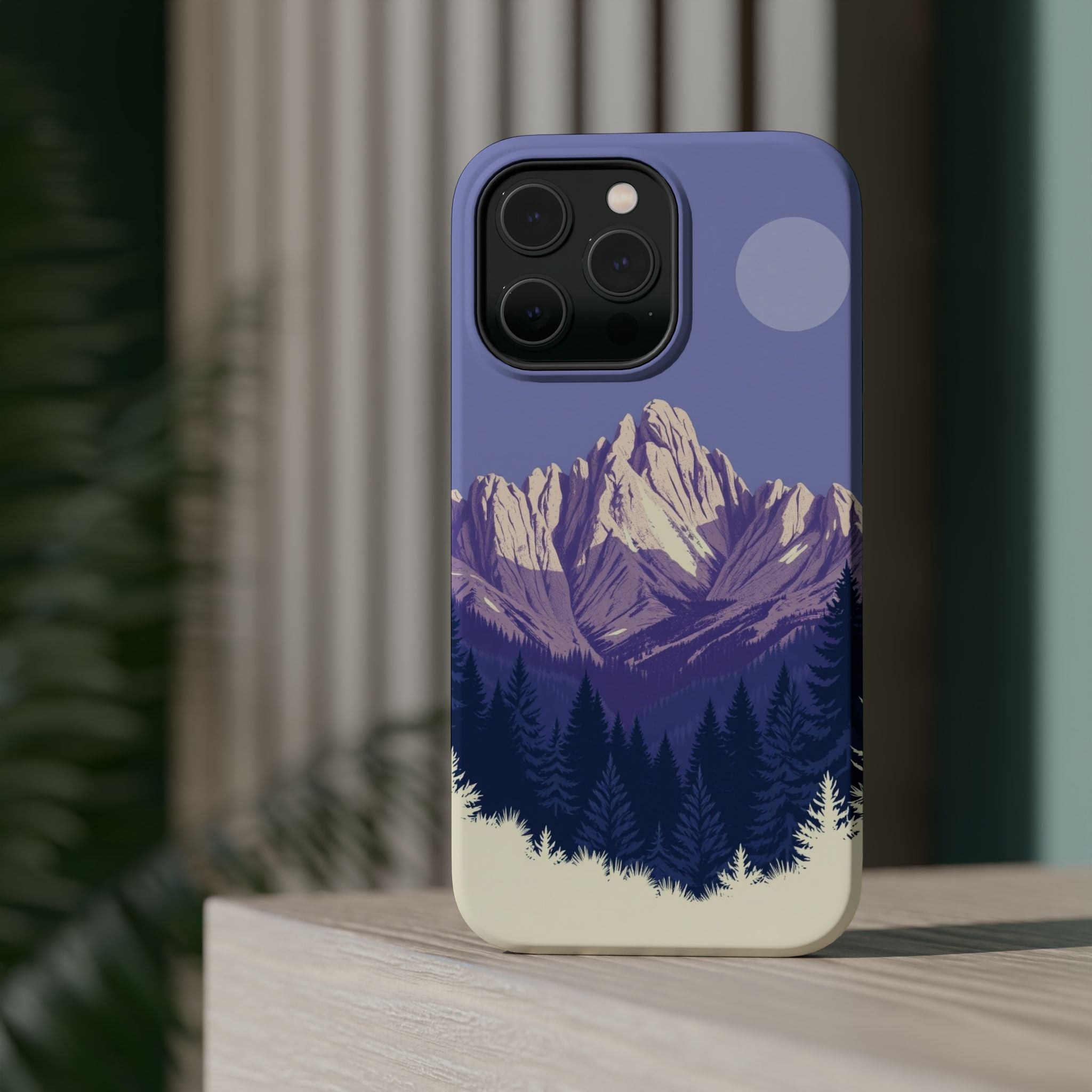 iPhone Pine Ridge Serene Design Slim Everyday Designer Case · iPhone Case