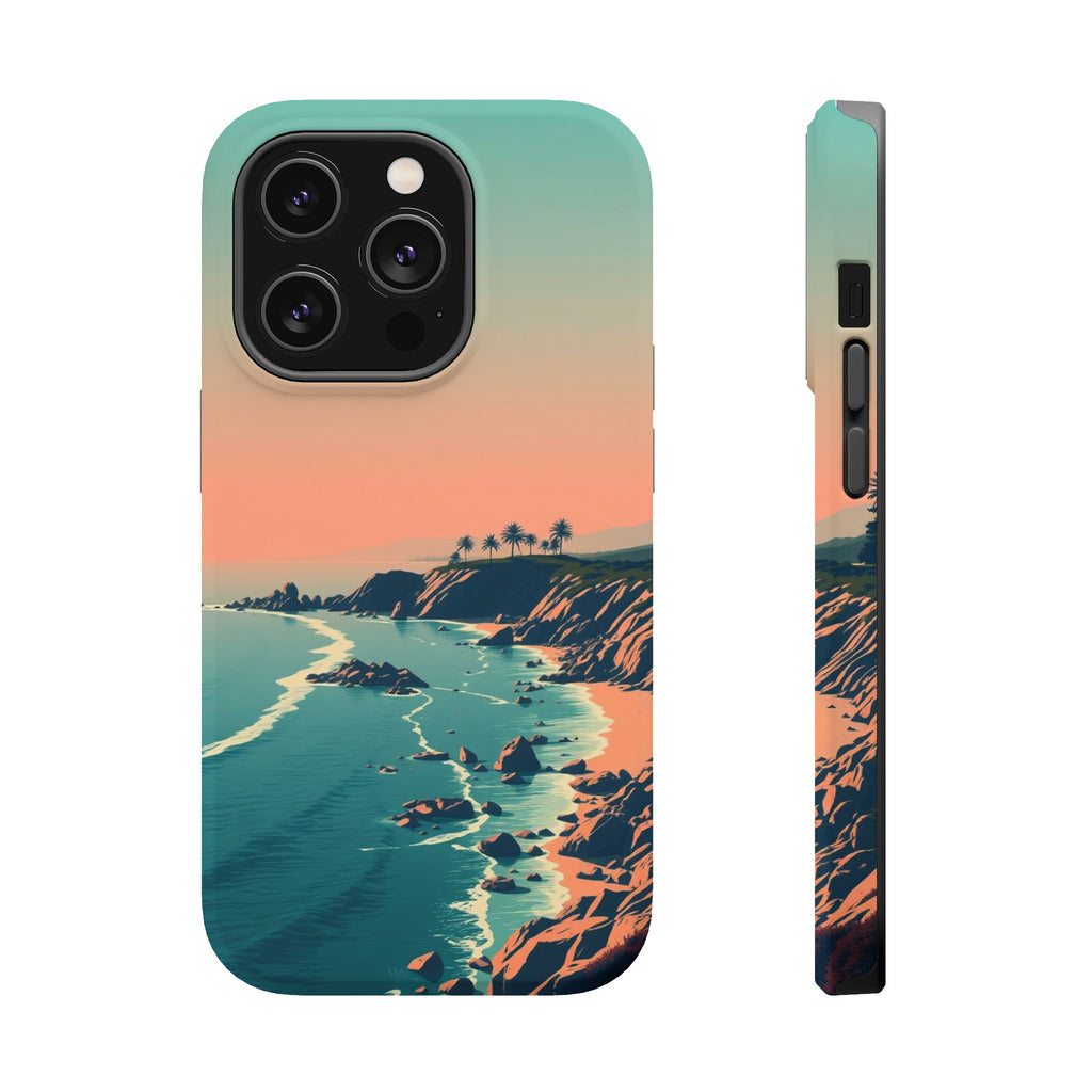 iPhone Radiant Pebble Beach Design Bold Modern Everyday Snap Case · iPhone Case