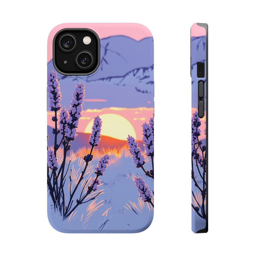 iPhone Mesa Sunset Hand-Drawn Sketch Slim Everyday Designer Case · iPhone Case