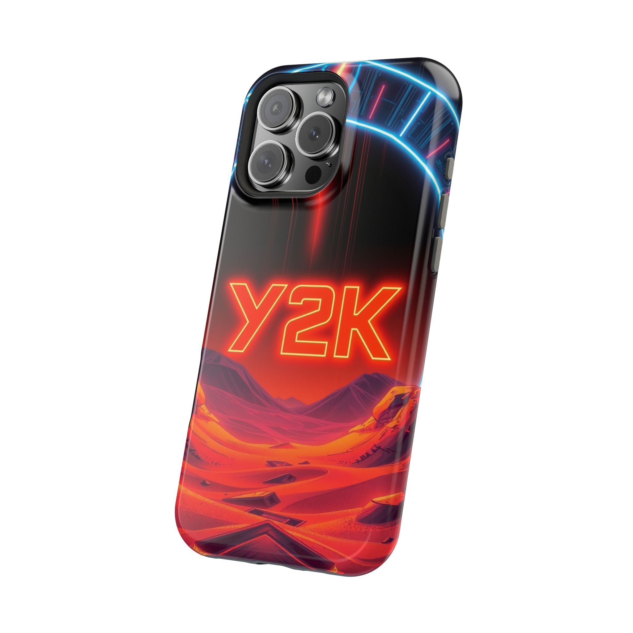 iPhone Y2K Holographic Enchanted Art Slim Everyday Designer Case · iPhone Case