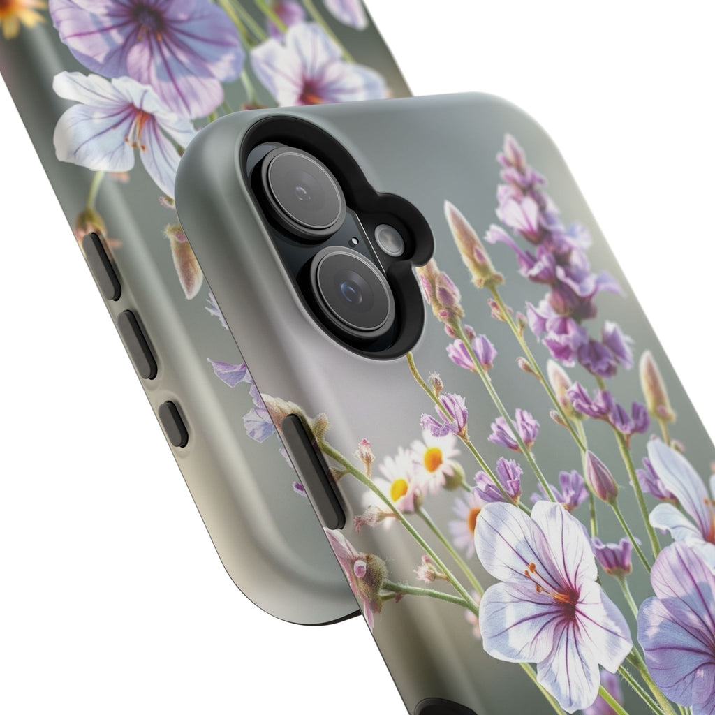 iPhone Wildflower Bunch Enchanted Art Slim Everyday Designer Case · iPhone Case