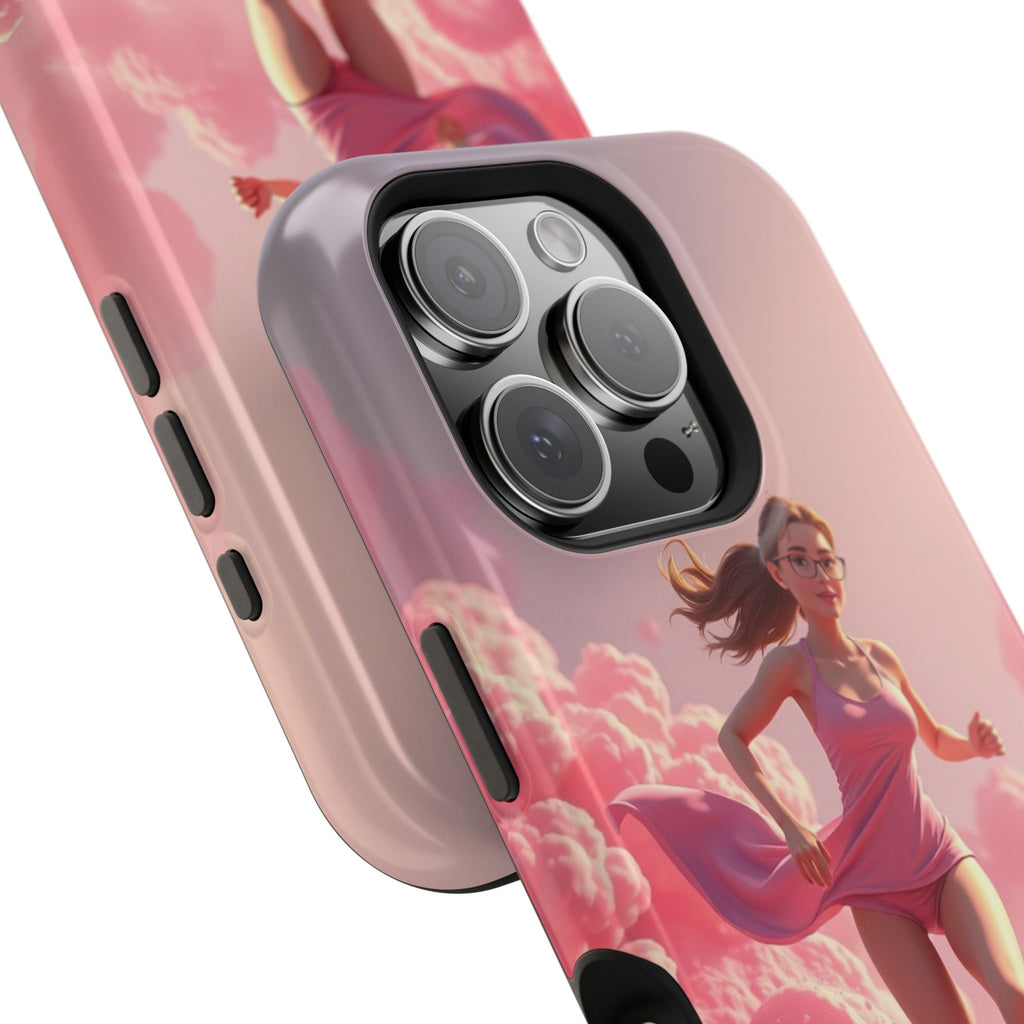 iPhone on Fumes 3D Digital Bold Modern Everyday Snap Case · iPhone Case