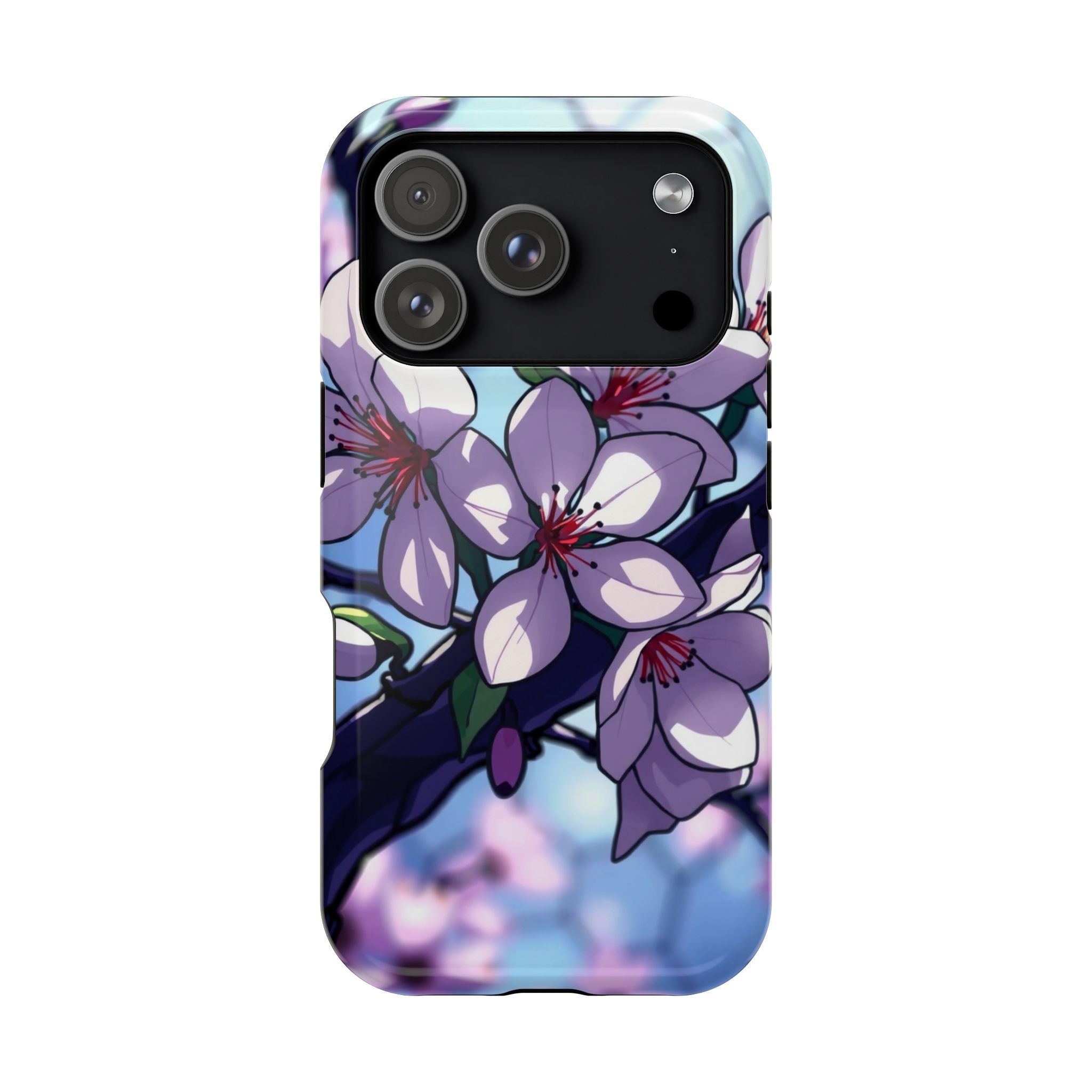 iPhone Dreamy Cherry Blossom Design Slim Everyday Designer Case · iPhone Case