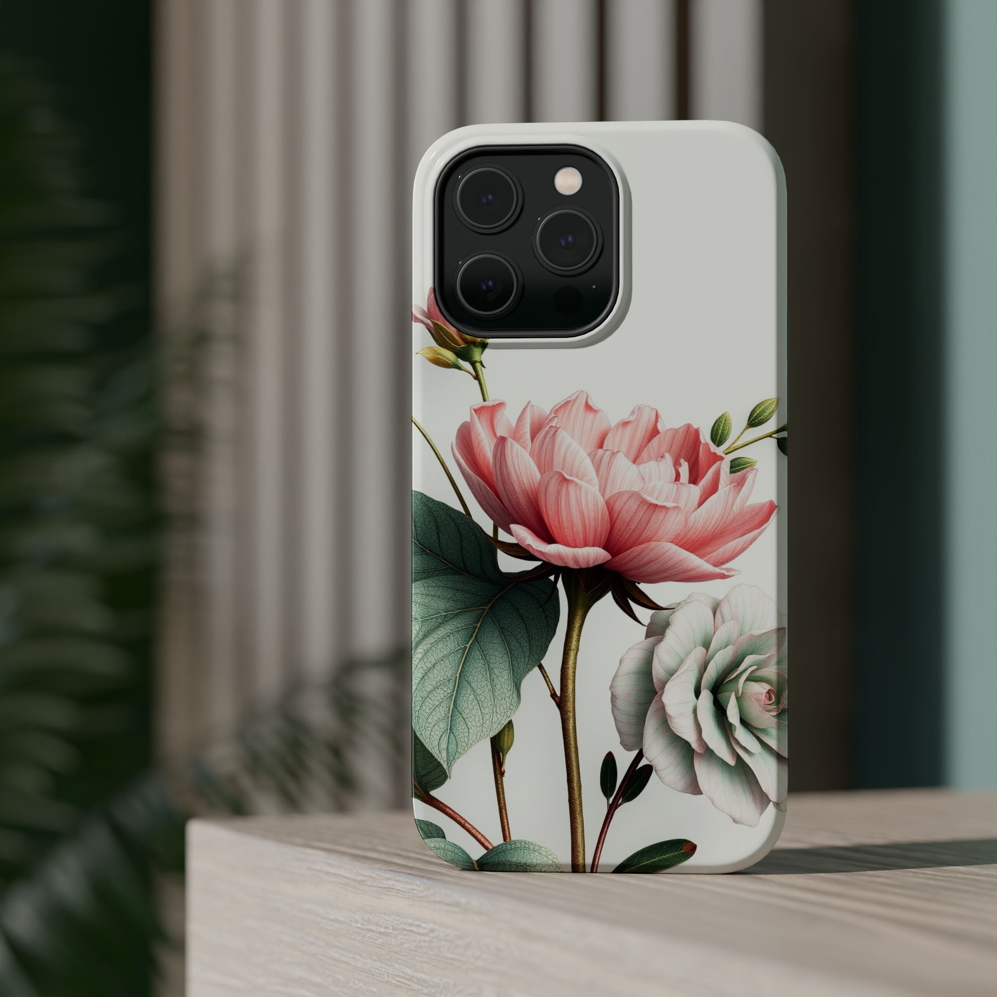 iPhone Vibrant Vintage Botanical Print Design Clean iPhone 14 Minimal · iPhone C