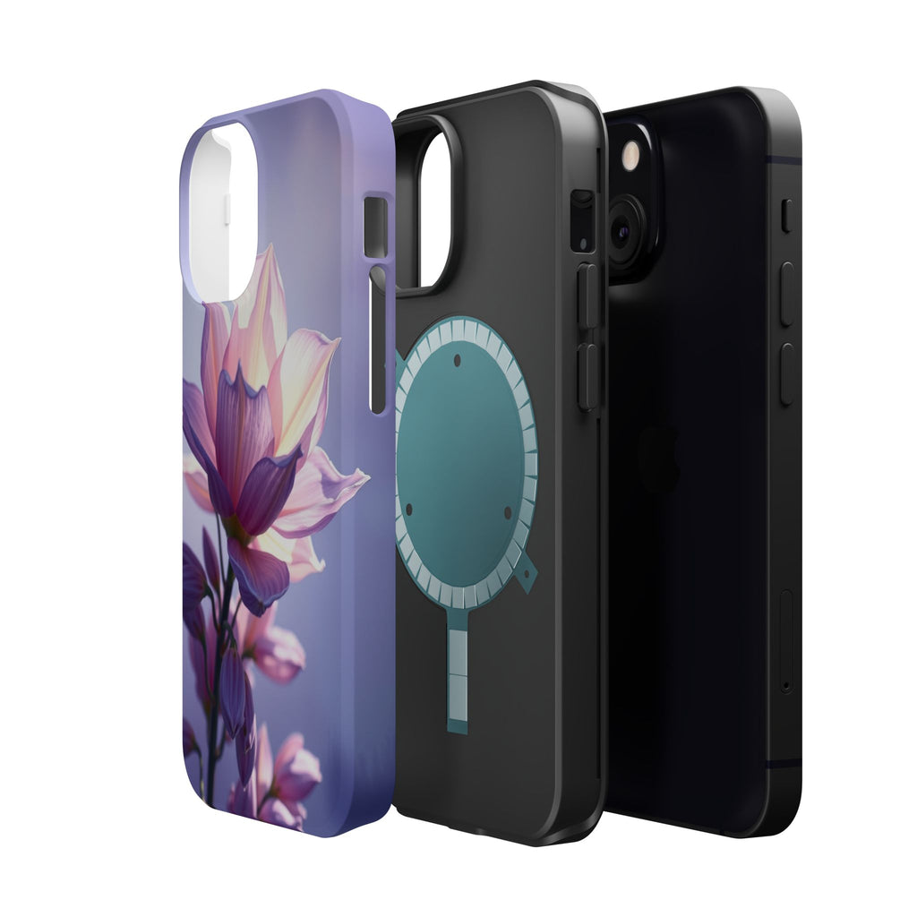 iPhone Floral Ombre Electric Art Bold Modern Everyday Snap Case · iPhone Case
