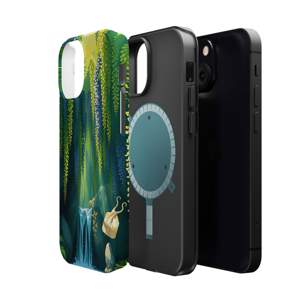 iPhone Wisteria Cascade Mystic Art Bold Modern Everyday Snap Case · iPhone Case