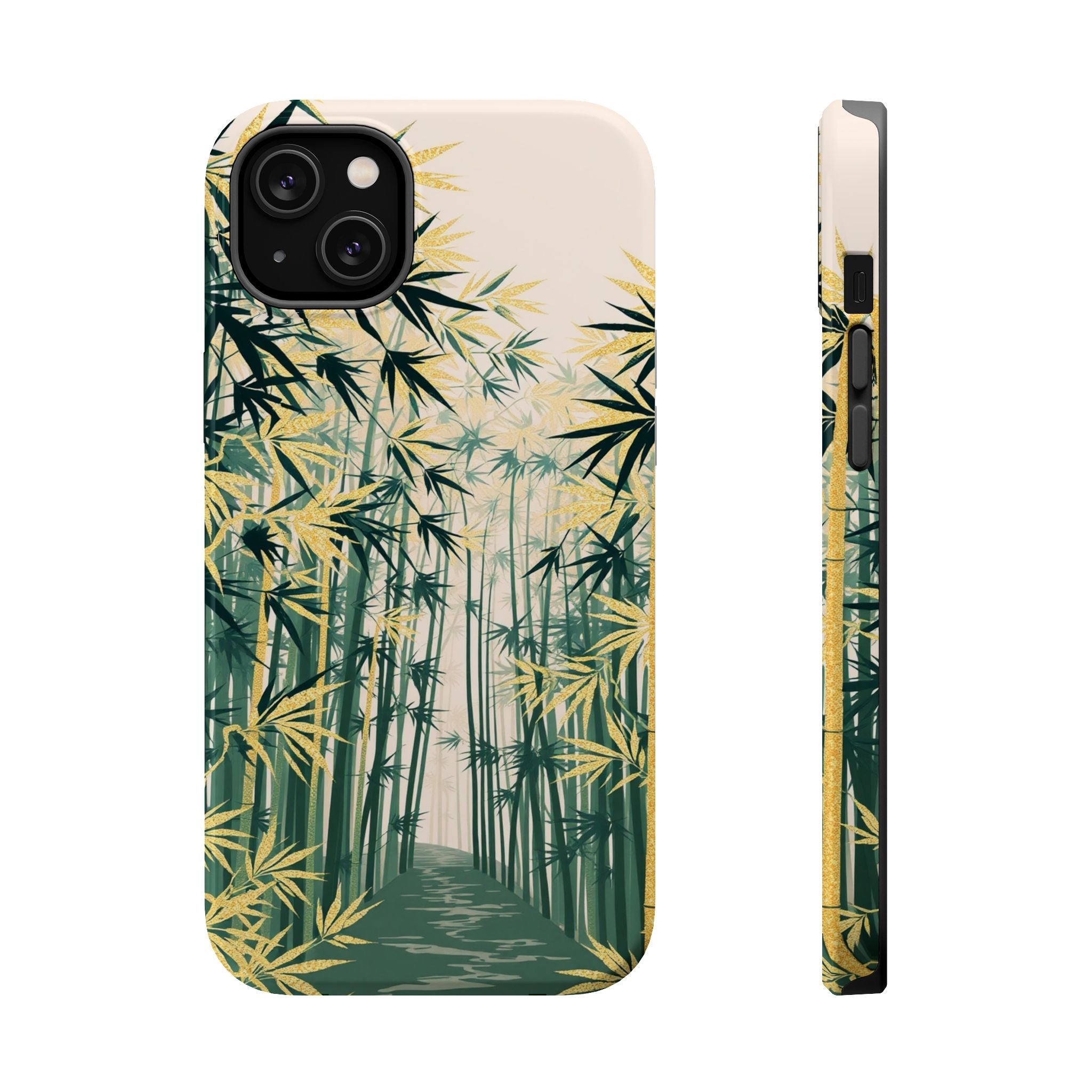 iPhone Serene Bamboo Grove Design Bold Modern Everyday Snap Case · iPhone Case