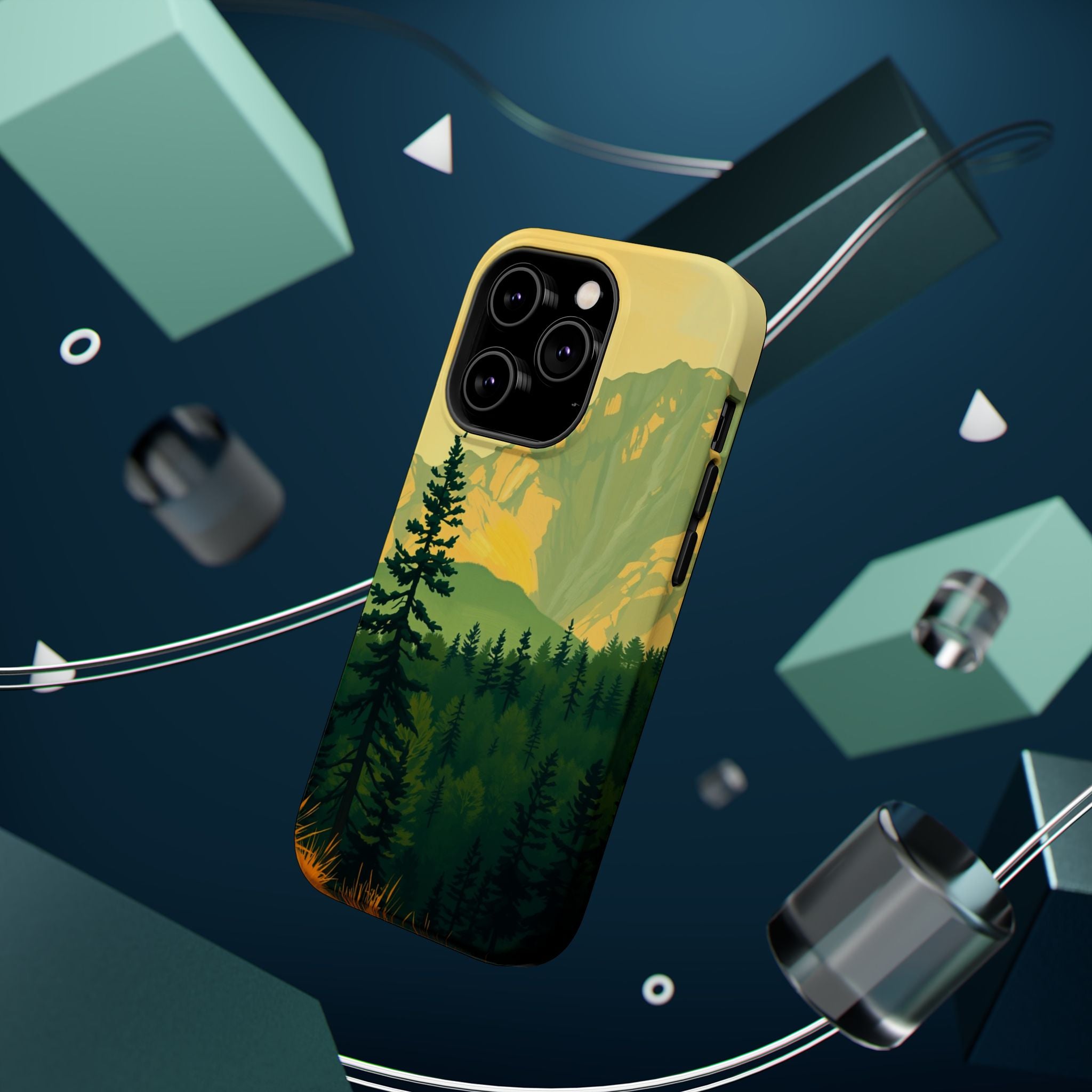 iPhone Pine Ridge Oil Painting Impressionist Slim iPhone Everyday · iPhone Case