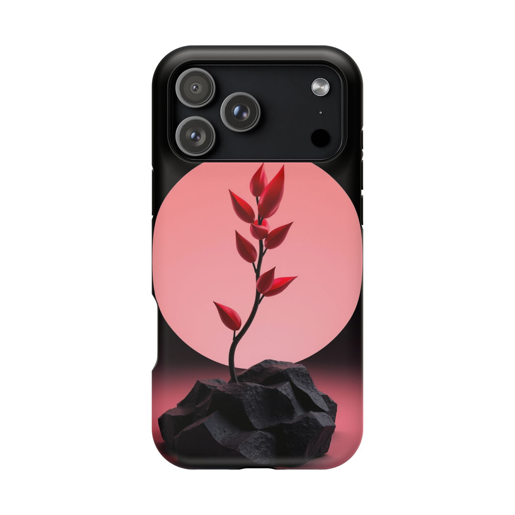 iPhone Serene Minimalist Stem Design Slim Everyday Designer Case · iPhone Case