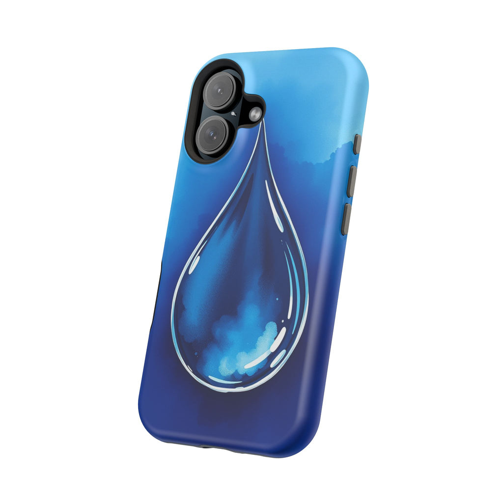 iPhone Ink Drop Vibrant Watercolor Bold Modern Everyday Snap Case · iPhone Case