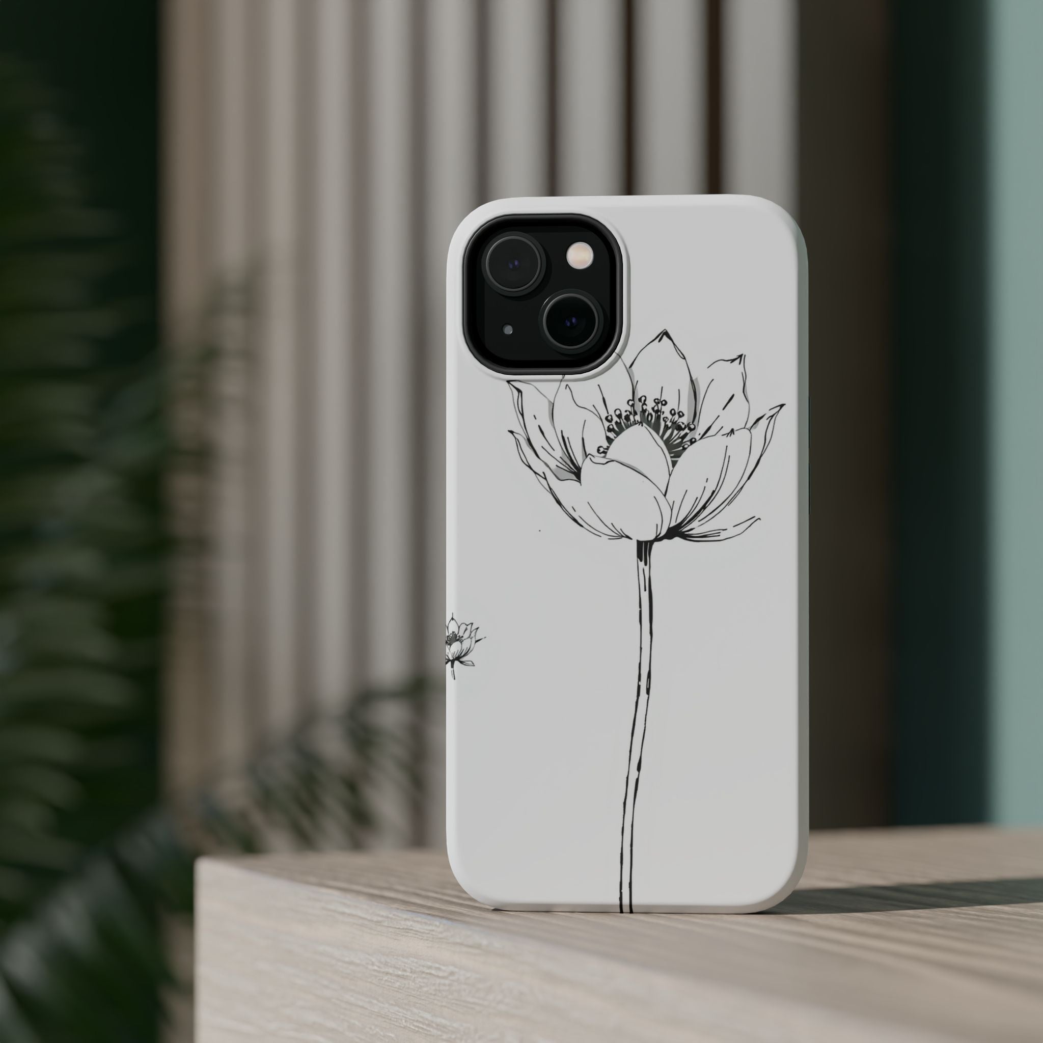 iPhone Sage And Ivory Garden Party Bloom Slim Everyday iPhone Designer · iPhone