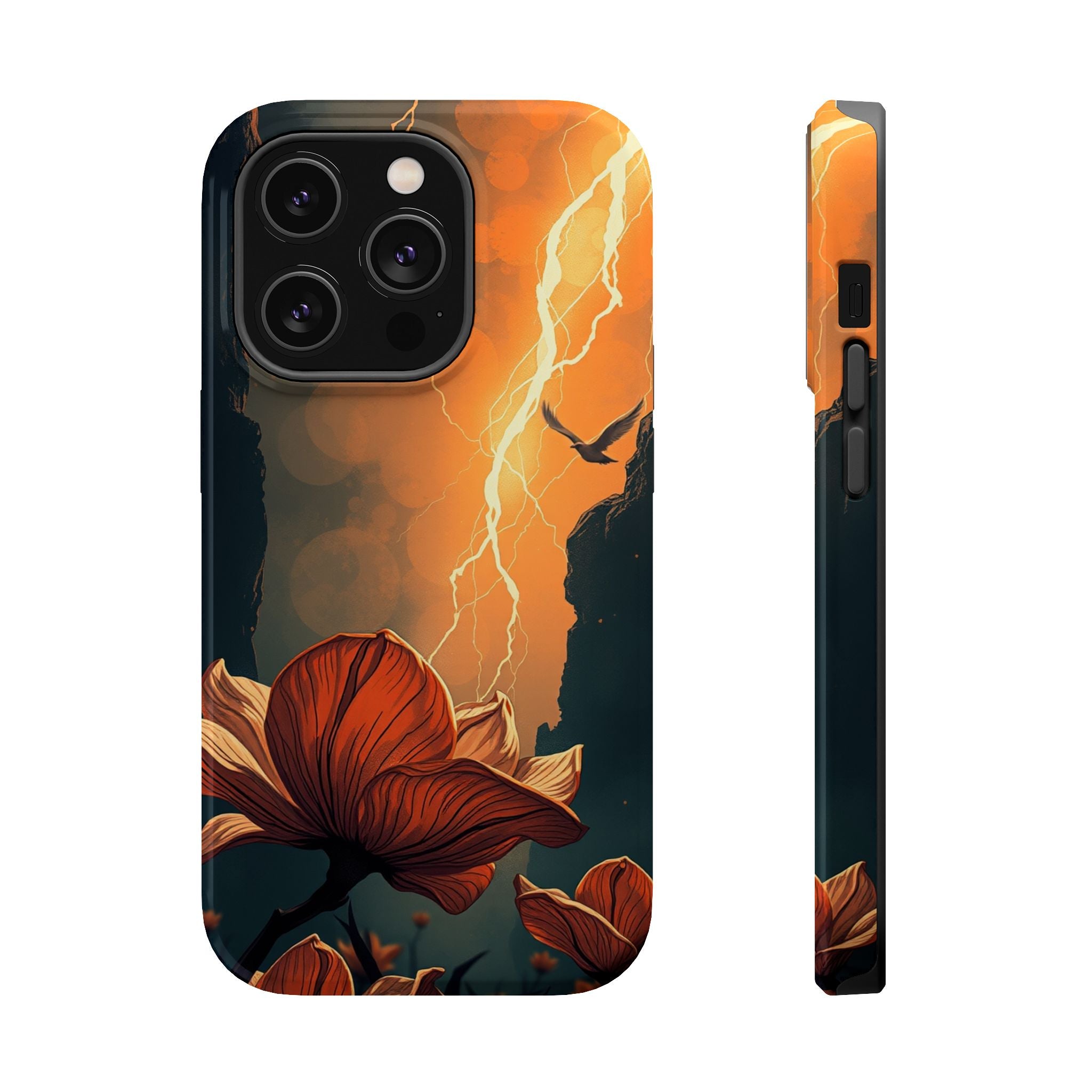 iPhone Vibrant Petal Storm Design Bold Modern Everyday Snap Case · iPhone Case