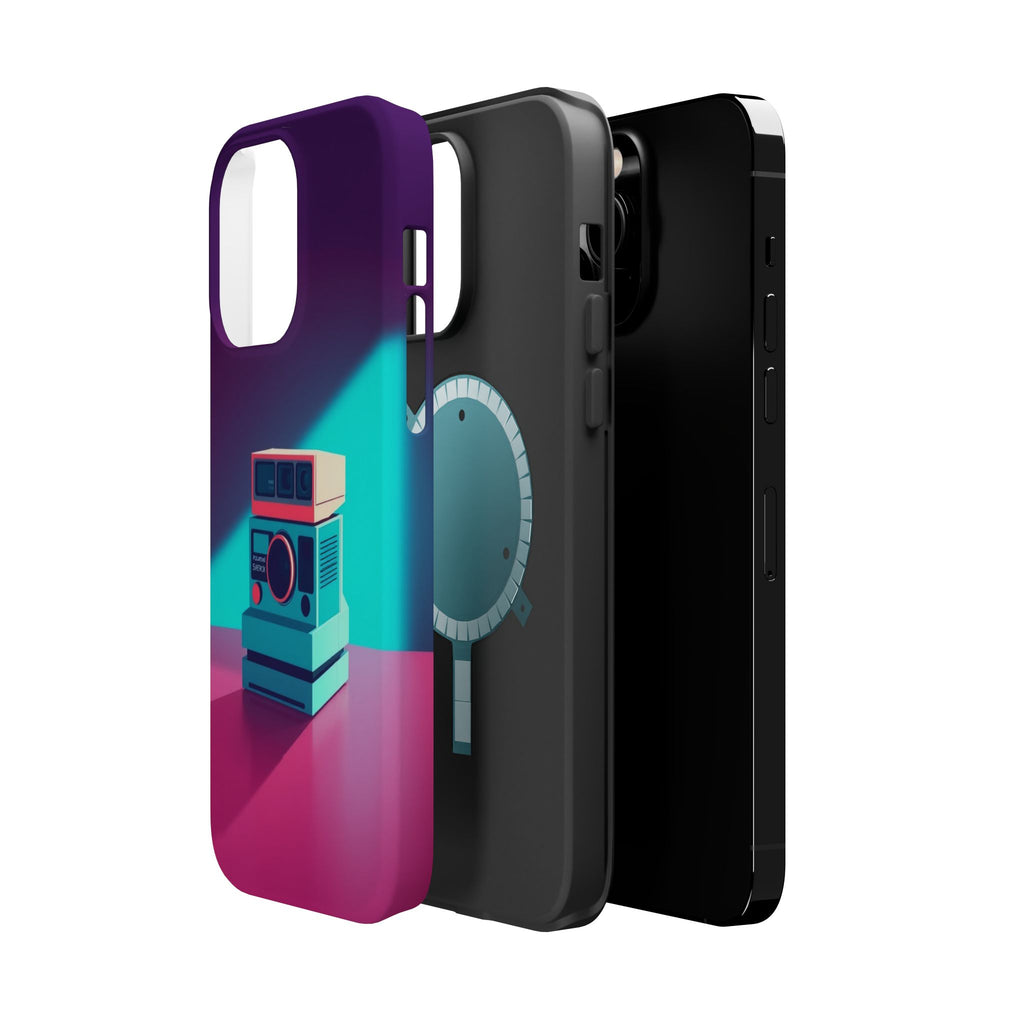 iPhone Polaroid Stack Memory Pop Art Bold Slim Everyday Designer Case · iPhone C