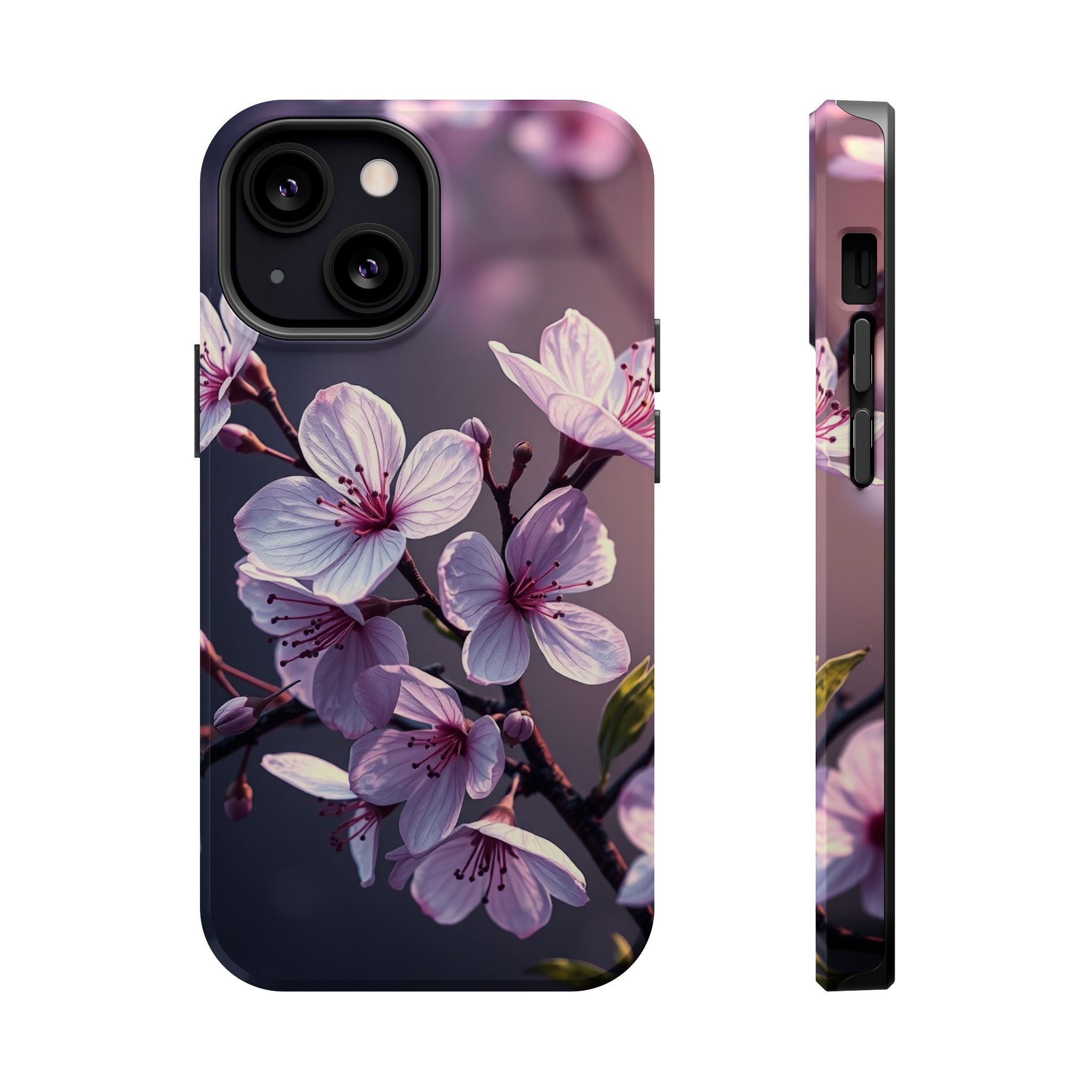 iPhone Cherry Blossom Enchanted Art Artistic Everyday Cas Slim Snap Case · iPhon