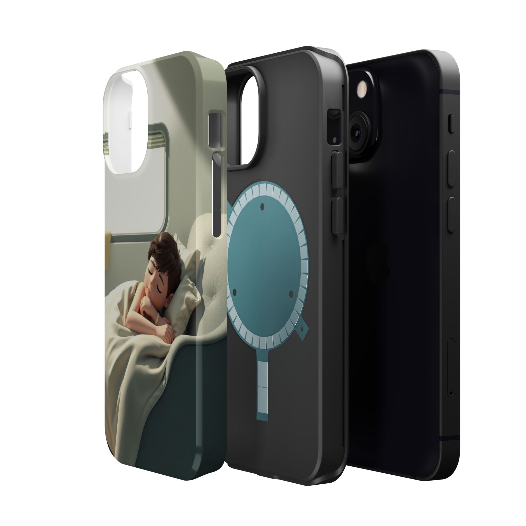 iPhone Serene Do Not Disturb: Napping Design Slim Everyday Designer Case · iPhon