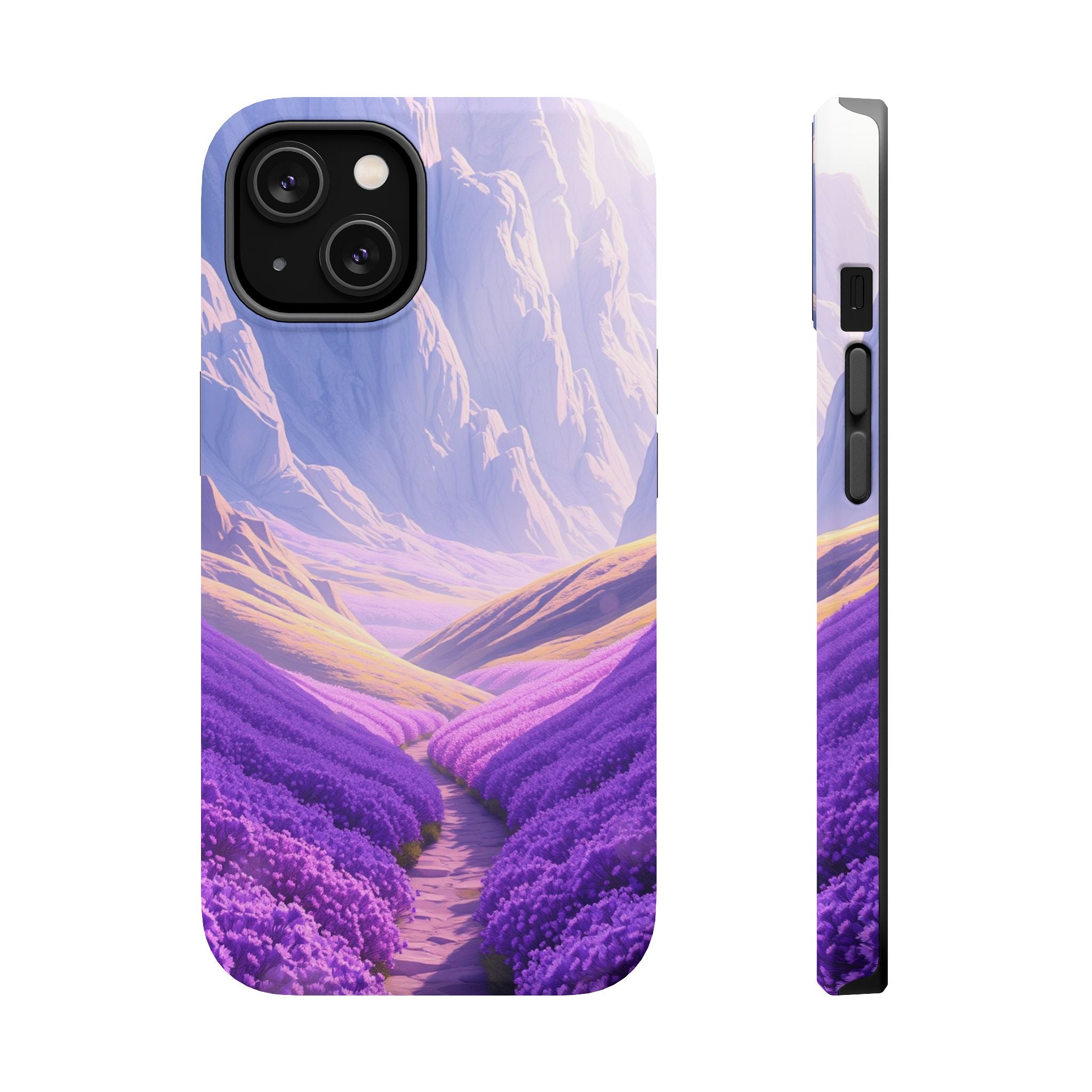 iPhone Lavender And Pearl Valley Floor Slim Everyday Designer Case · iPhone Case