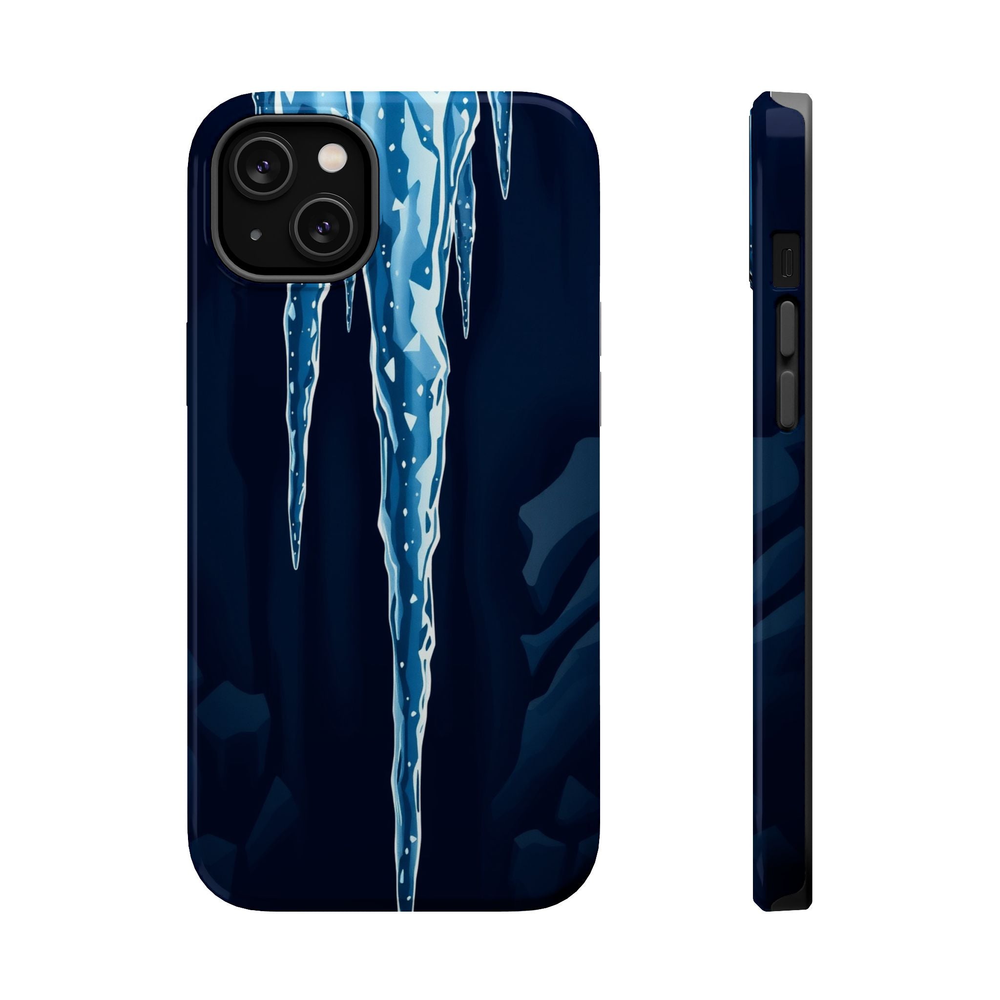 iPhone Vibrant Icicle Formation Design Slim Everyday Designer Case · iPhone Case