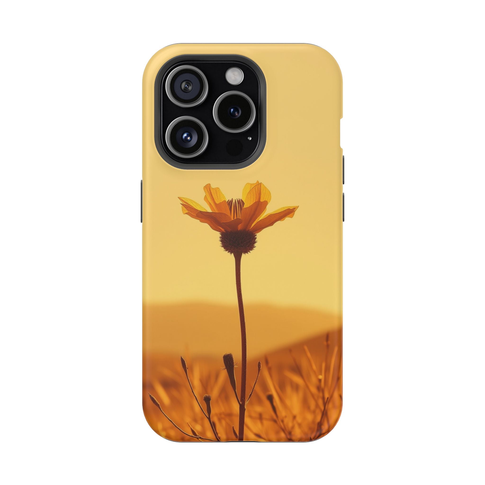 iPhone Desert Flower Cinematic Art Bold Modern Everyday Snap Case · iPhone Case