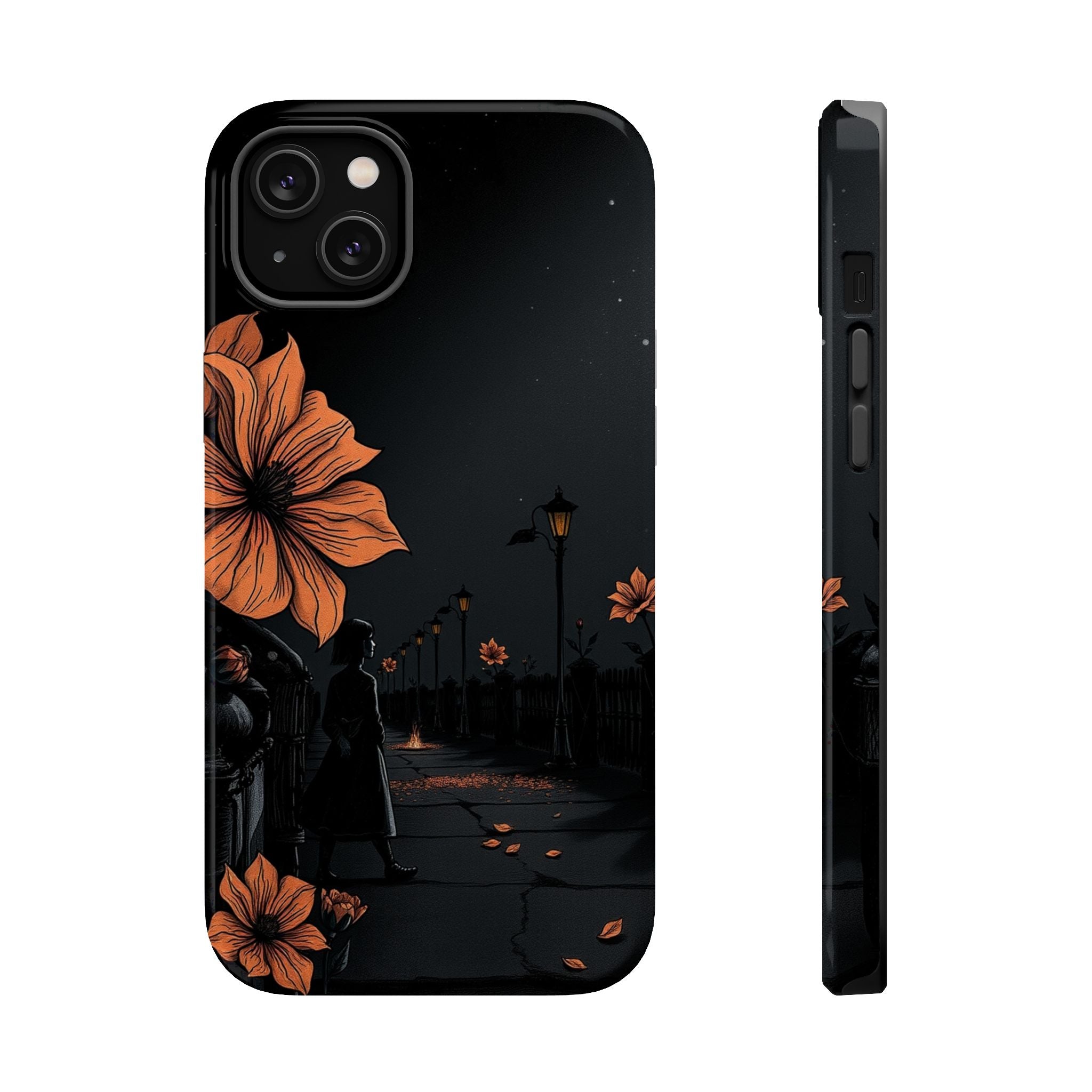 iPhone Night Bloomer Electric Art Bold Modern Everyday Snap Case · iPhone Case