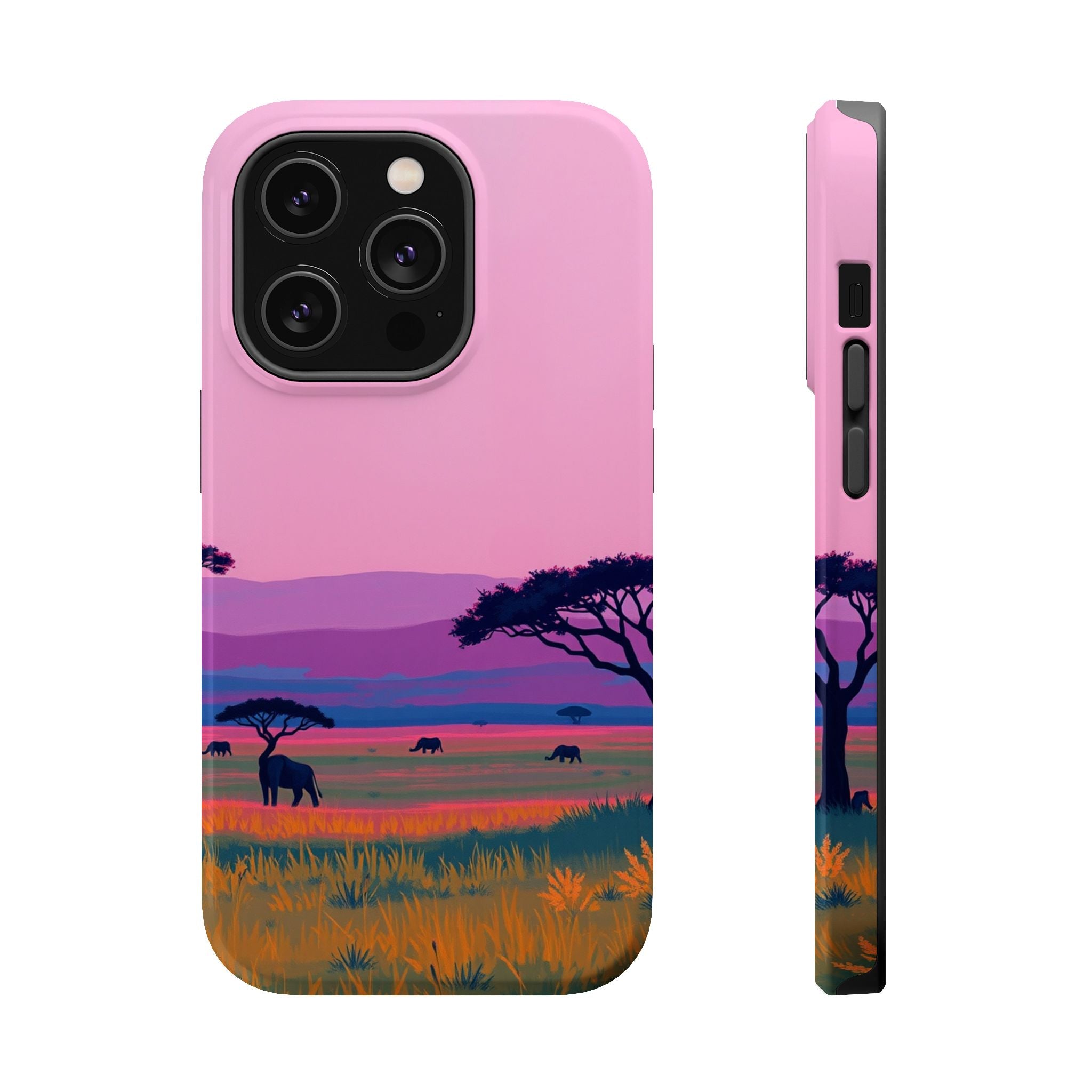 iPhone Savanna Horizon Electric Art Slim Everyday Designer Case · iPhone Case