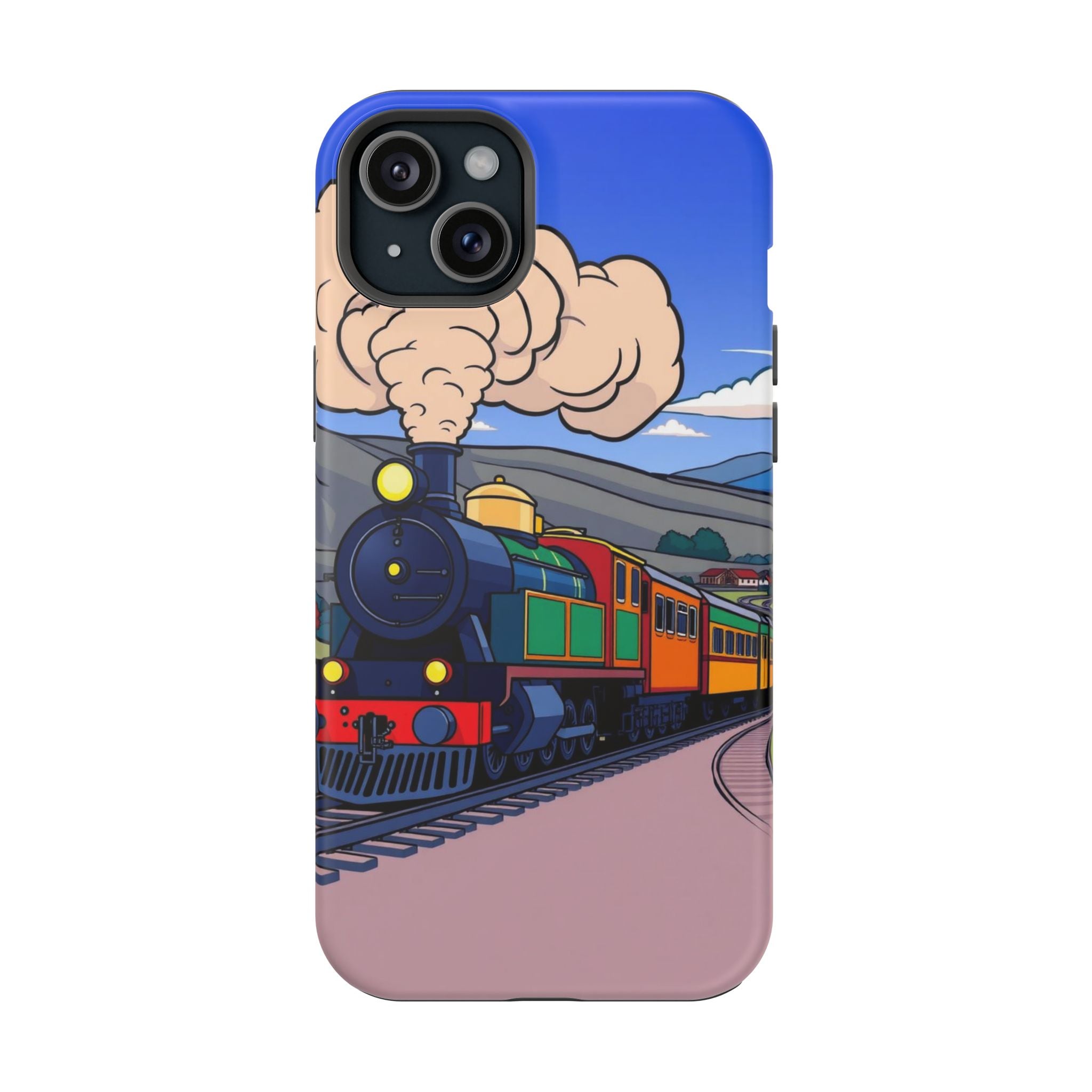iPhone Steam Locomotive Puff Kids Fun iPhone Phone Case Gift Slim · iPhone Case