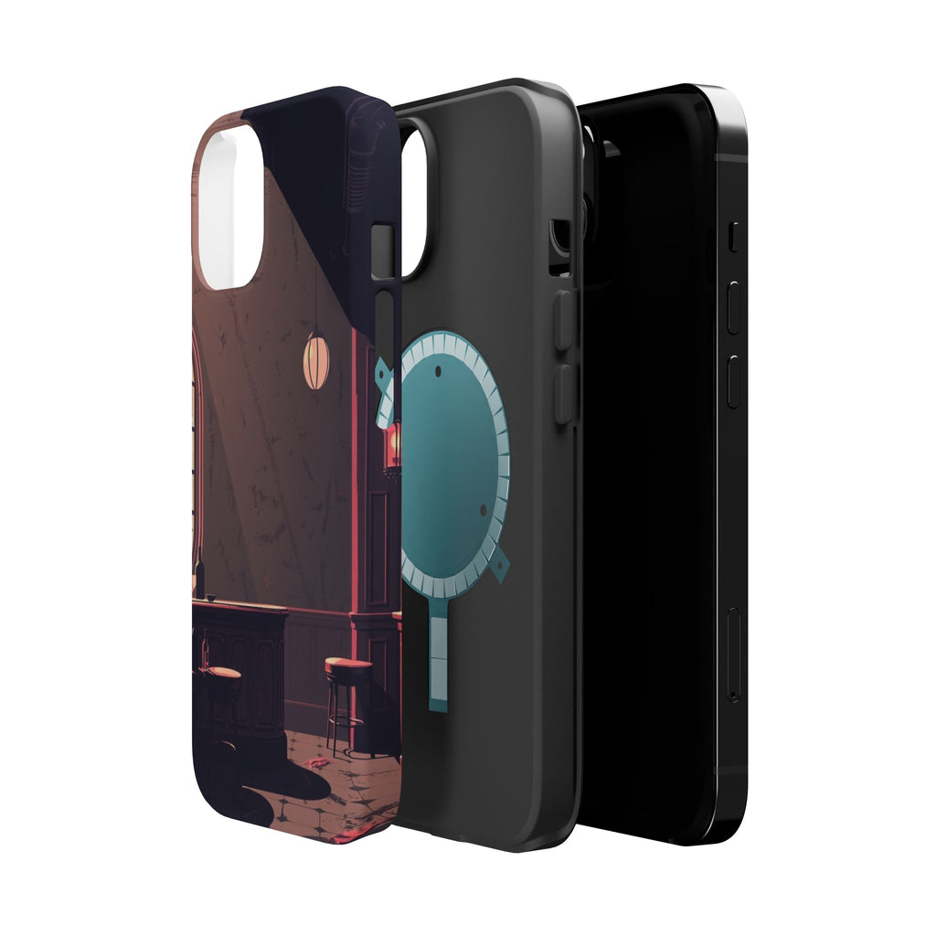 iPhone Speakeasy Dark Grunge Distressed Slim Everyday Designer Case · iPhone Cas