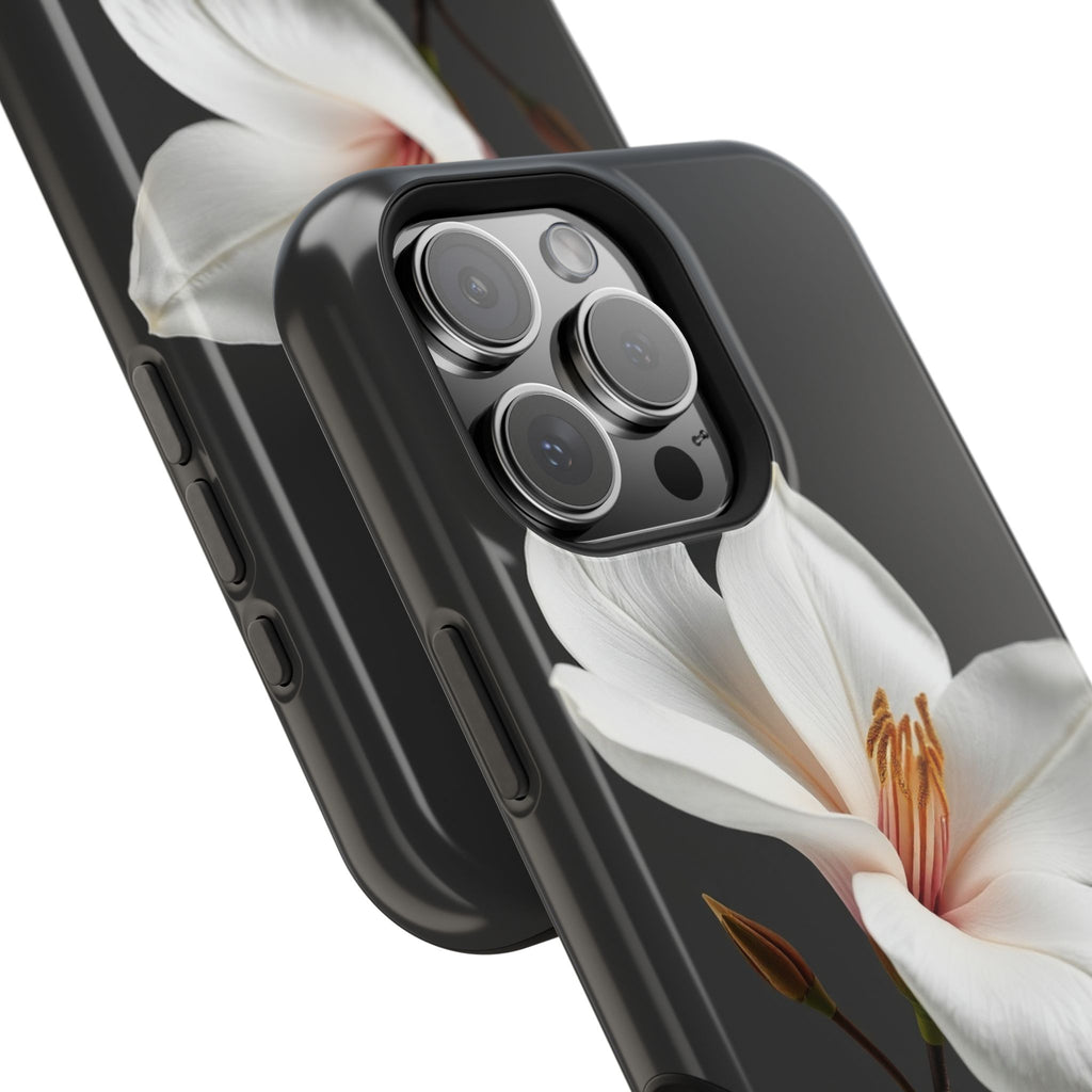 iPhone Earthy Magnolia Dream Design Slim Everyday Designer Case · iPhone Case