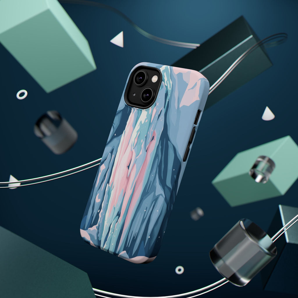 iPhone Mint And Blush Icicle Formation Slim Everyday Designer Case · iPhone Case
