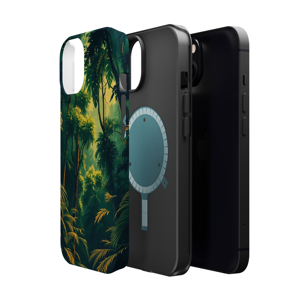 iPhone Rainforest Canopy Vintage Retro Poster Slim iPhone Everyday · iPhone Case