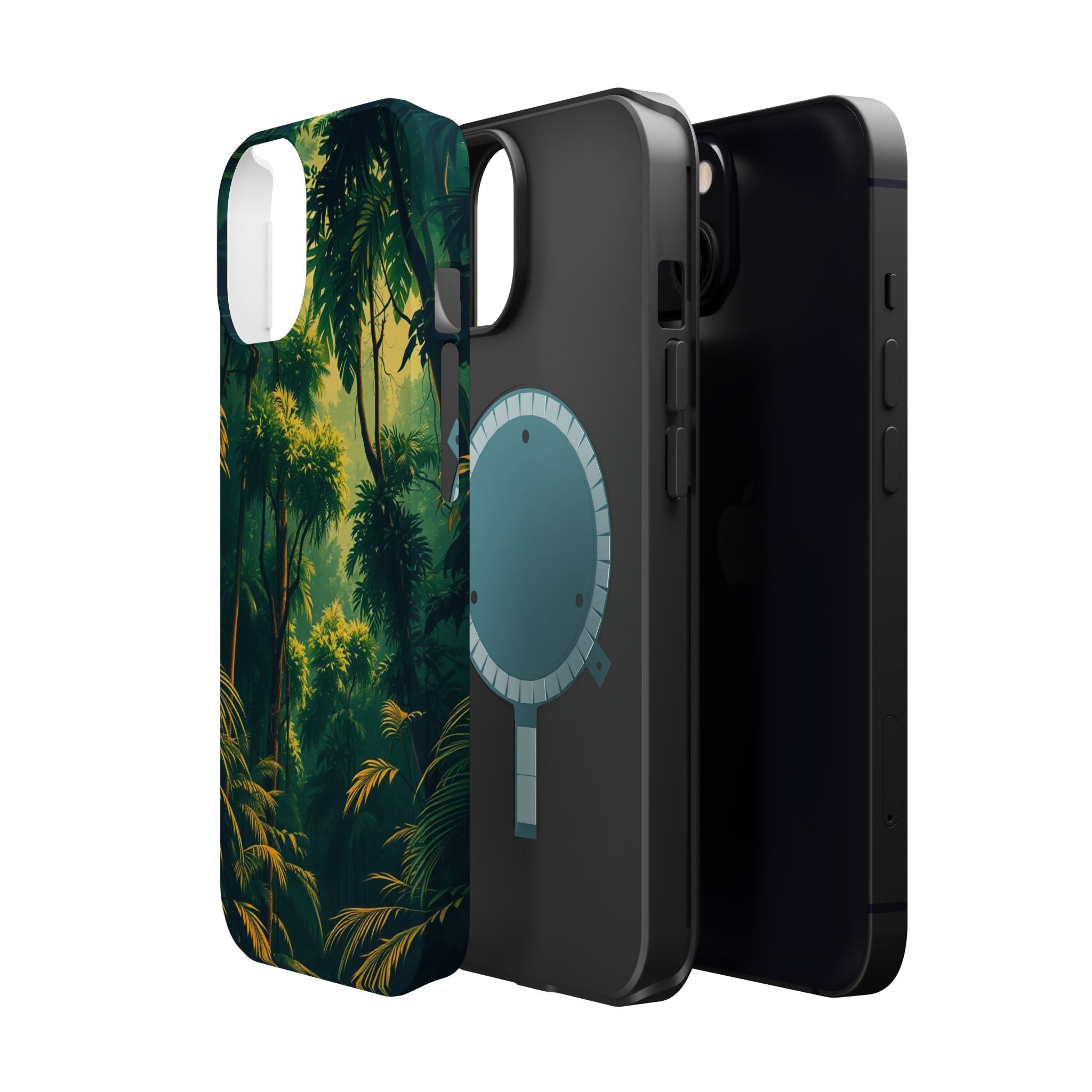 iPhone Rainforest Canopy Vintage Retro Poster Slim iPhone Everyday · iPhone Case