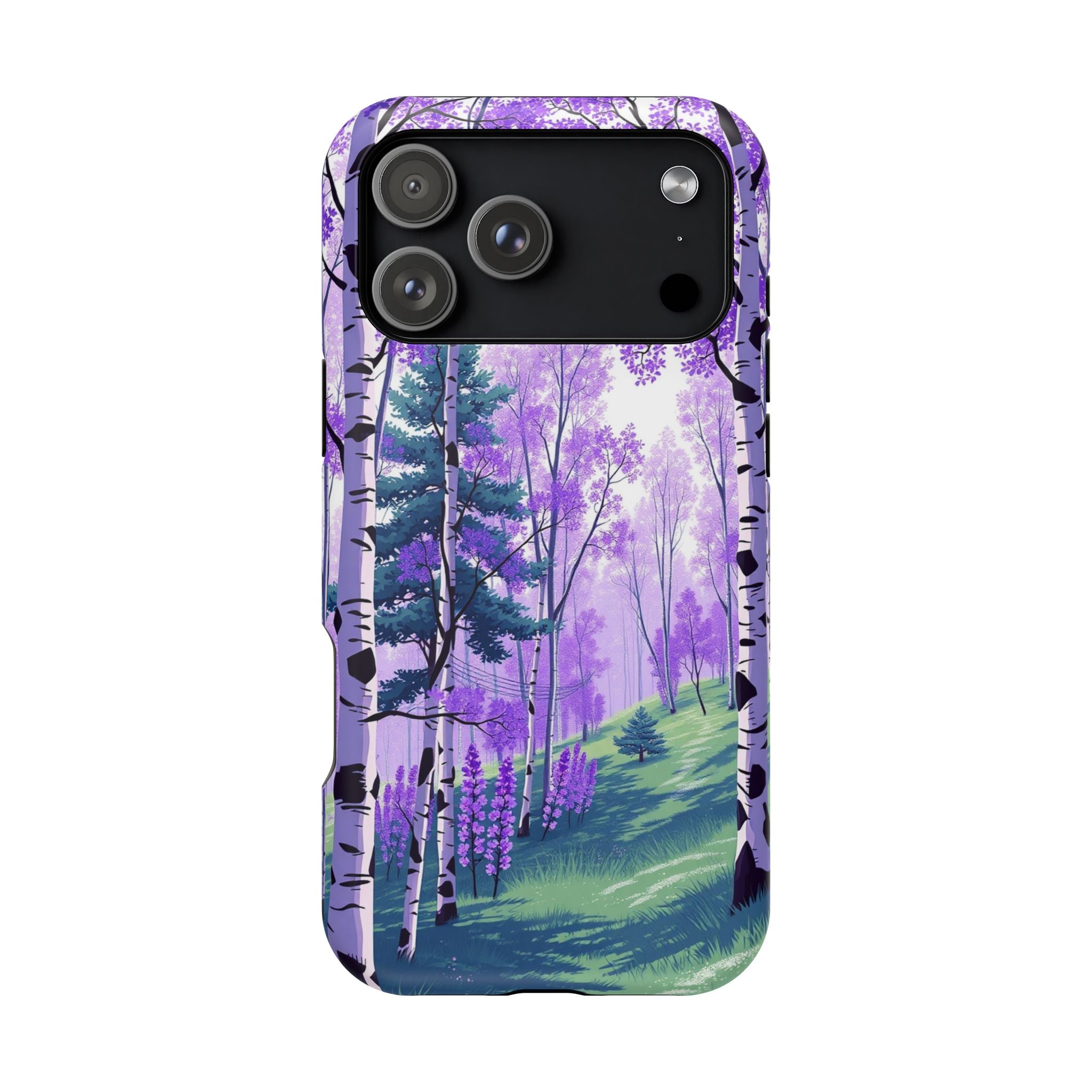 iPhone Birch Grove Electric Art Slim Everyday Designer Case · iPhone Case