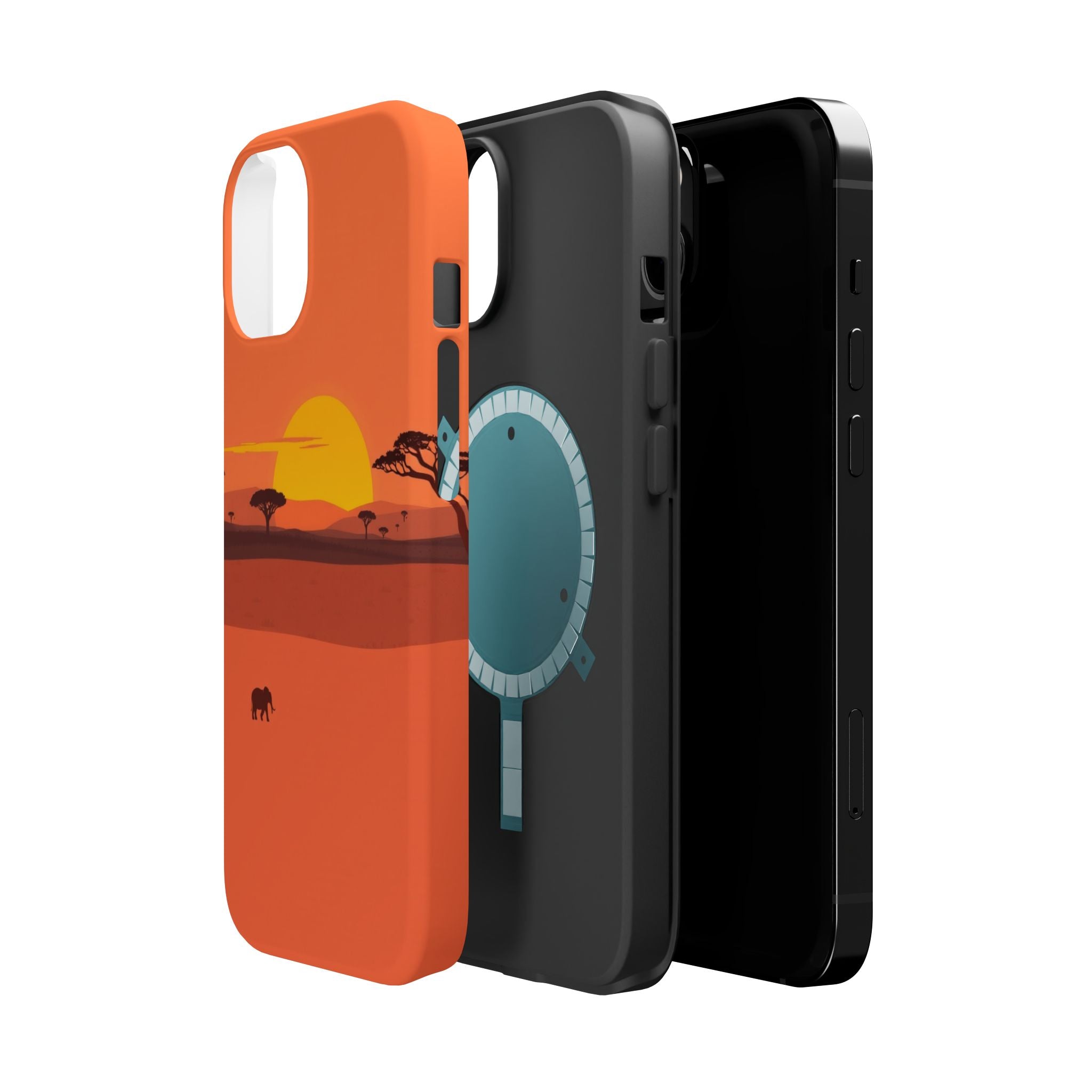 iPhone Sunset Amber And Peach Savanna Horizon Slim iPhone Everyday · iPhone Case
