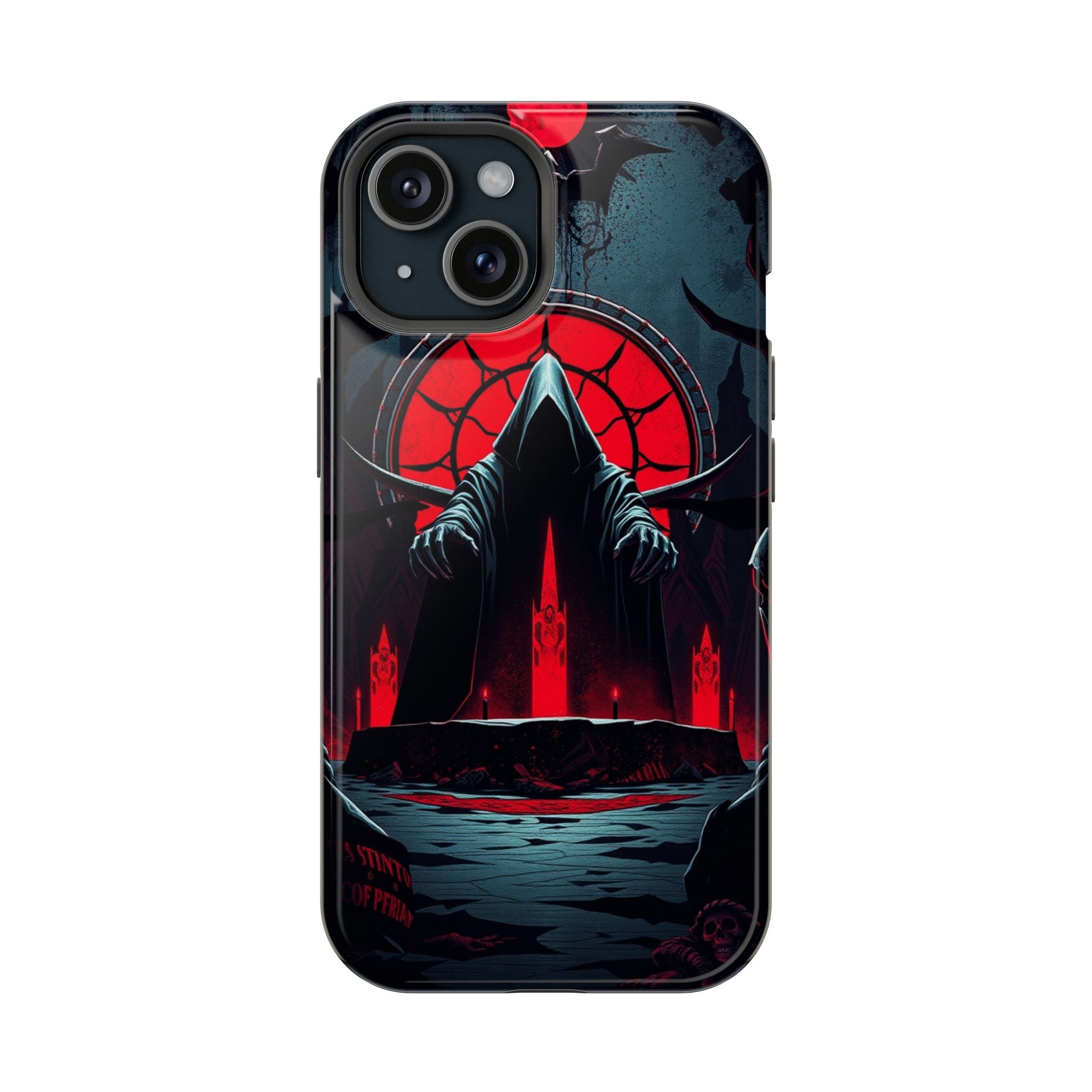 iPhone Serene Necromancer Circle Design Slim Everyday Designer Case · iPhone Cas