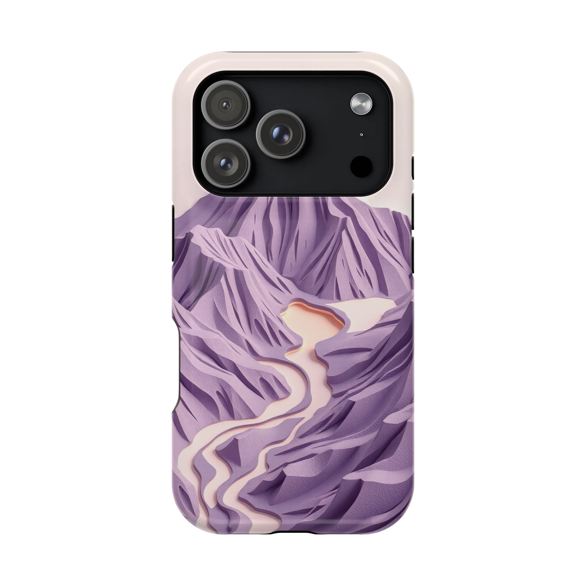 iPhone Vibrant Lava Field Design Bold Modern Everyday Snap Case · iPhone Case
