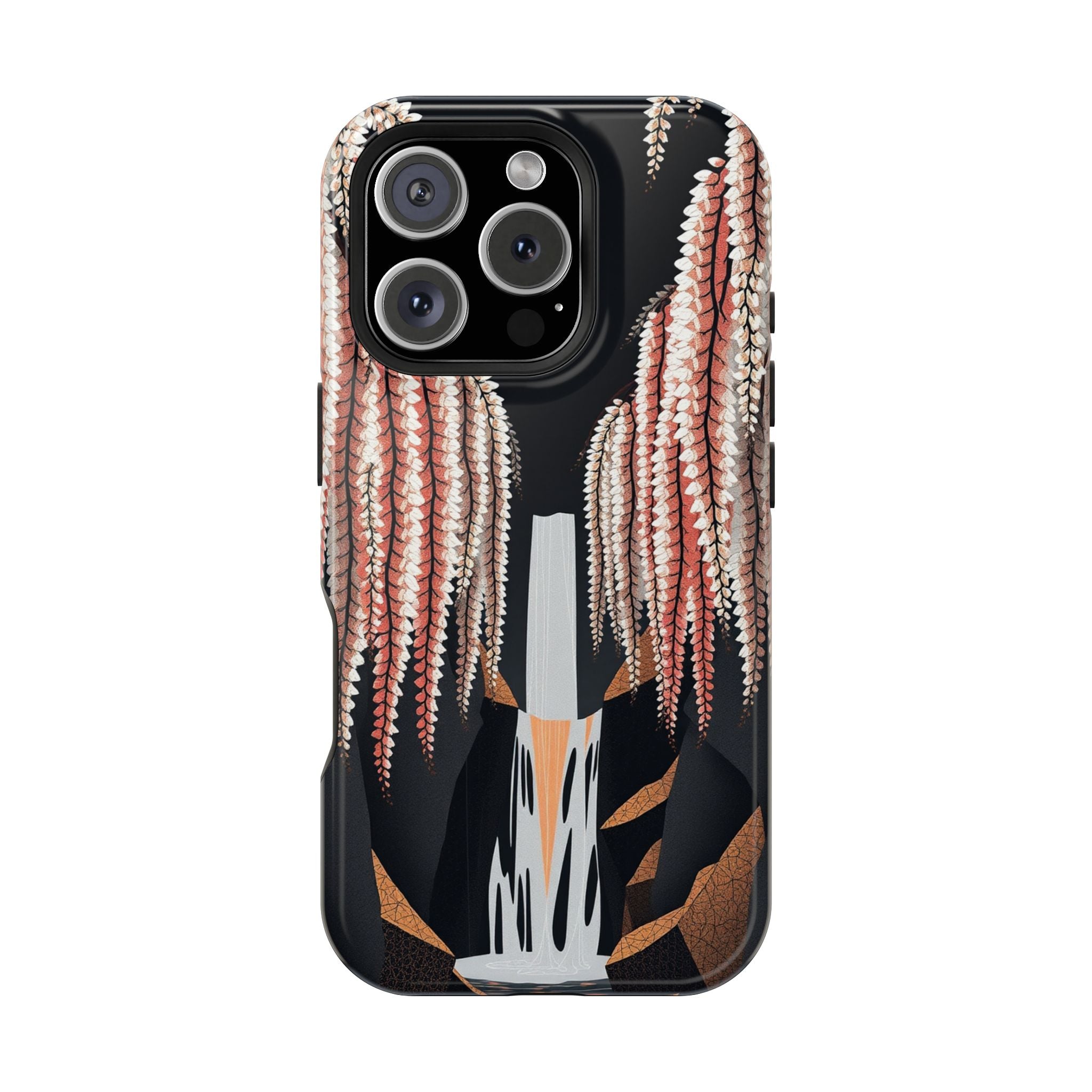 iPhone Earthy Wisteria Cascade Design Slim Everyday iPhone 10 Designer · iPhone