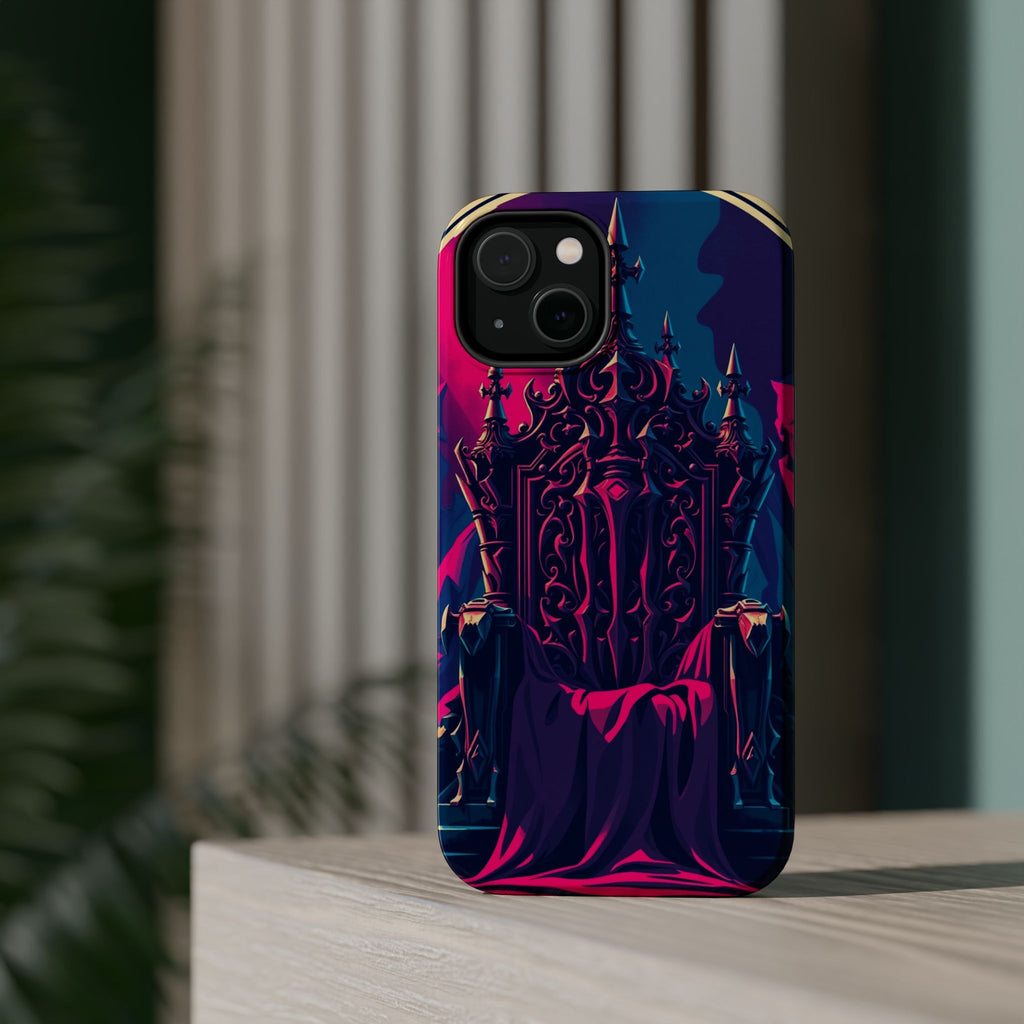 iPhone Lich King Throne Vintage Retro Poster Slim Everyday Designer Case · iPhon