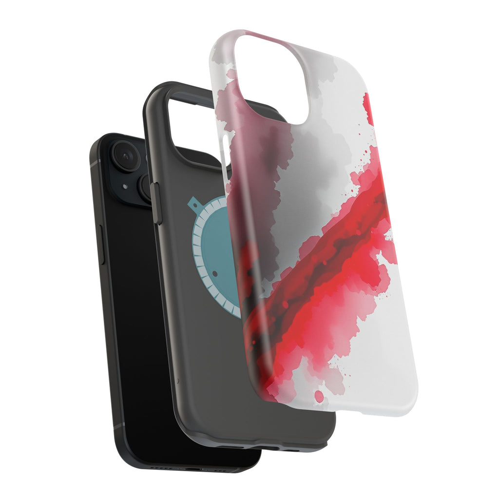 iPhone Carbon Fiber Weave Vibrant Watercolor Slim iPhone Everyday · iPhone Case