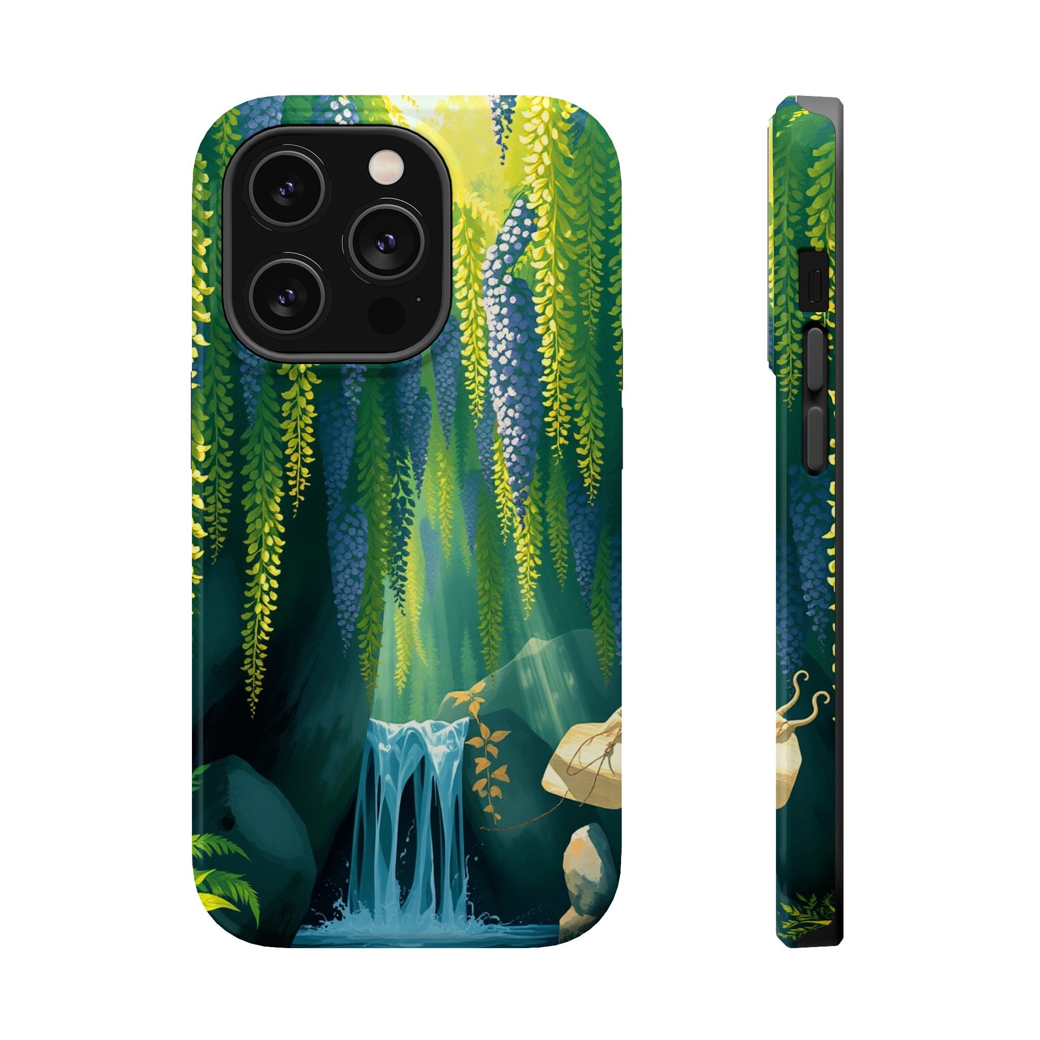 iPhone Wisteria Cascade Mystic Art Bold Modern Everyday Snap Case · iPhone Case