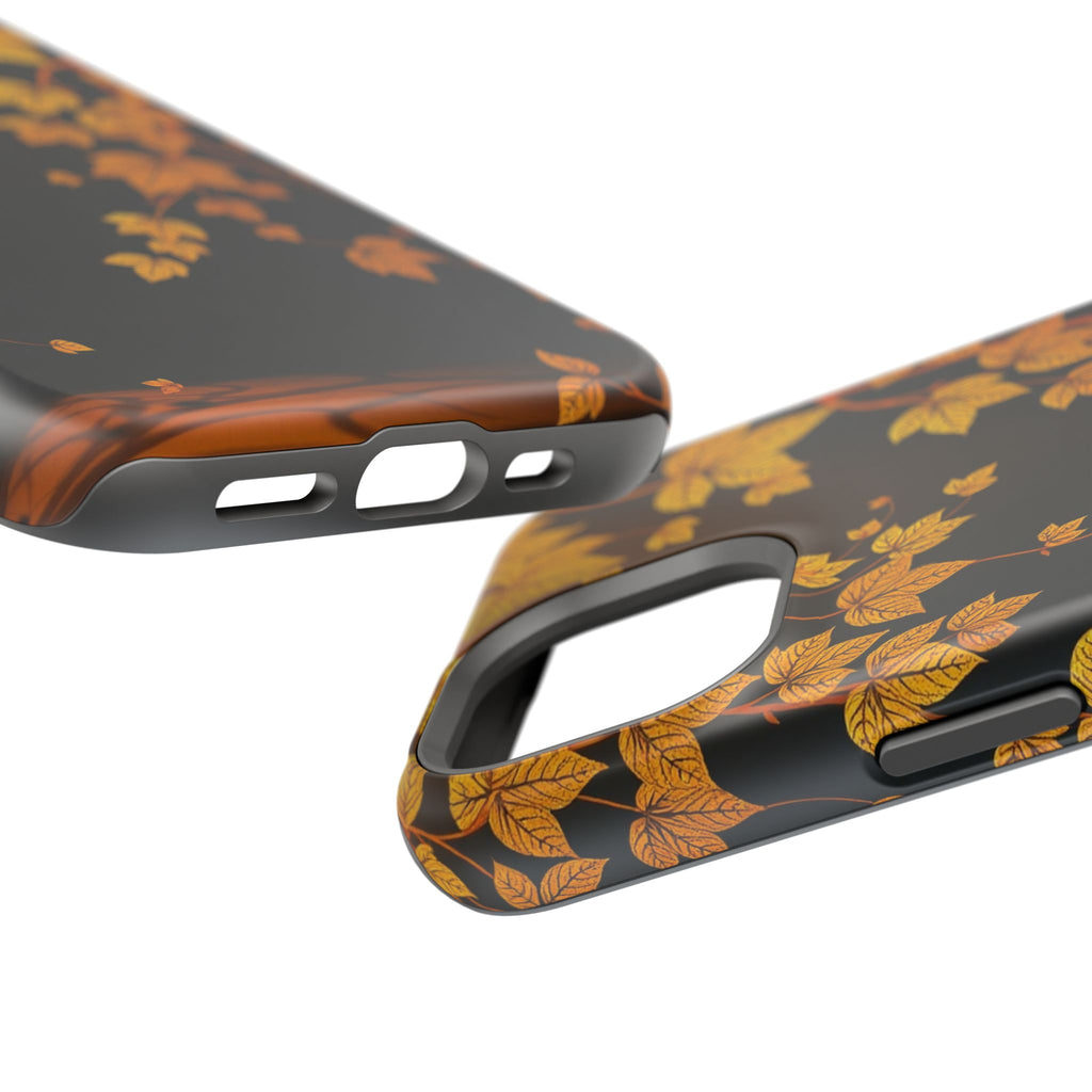iPhone Mustard And Rust Art Nouveau Vine Slim Everyday iPhone 14 · iPhone Case