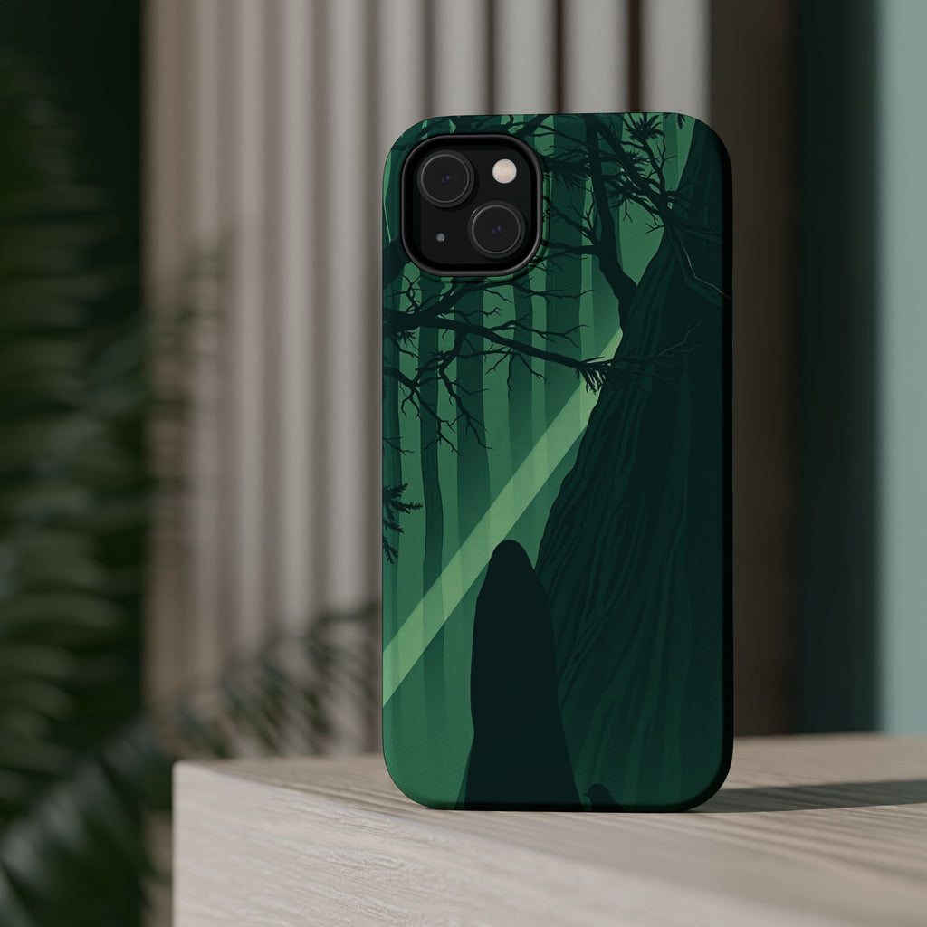 iPhone Sage And Ivory Dark Forest Spirits Slim Everyday Designer Case · iPhone C