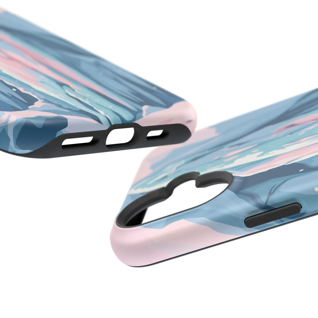 iPhone Mint And Blush Icicle Formation Slim Everyday Designer Case · iPhone Case