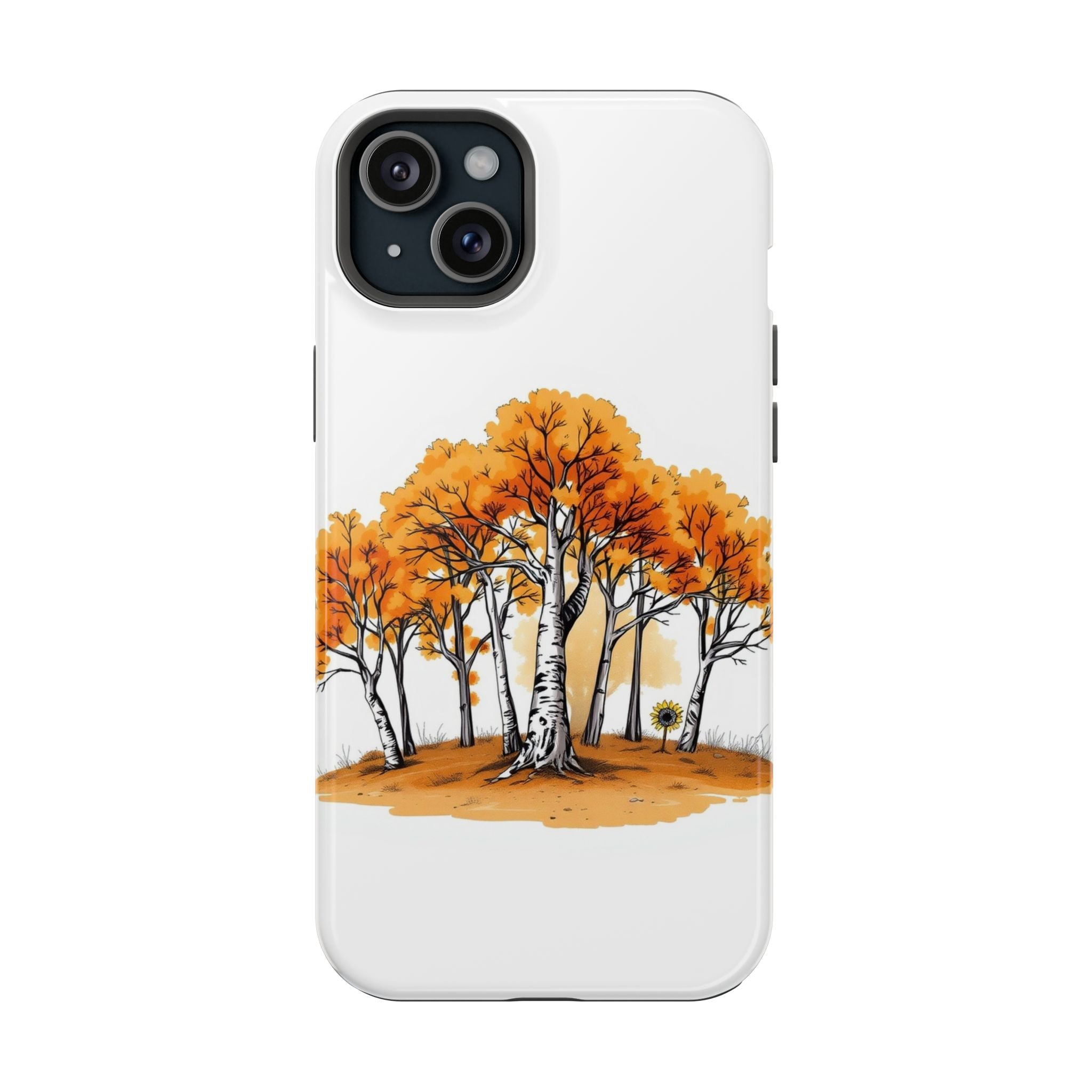 iPhone Dreamy Birch Grove Design Bold Modern Everyday Snap Case · iPhone Case