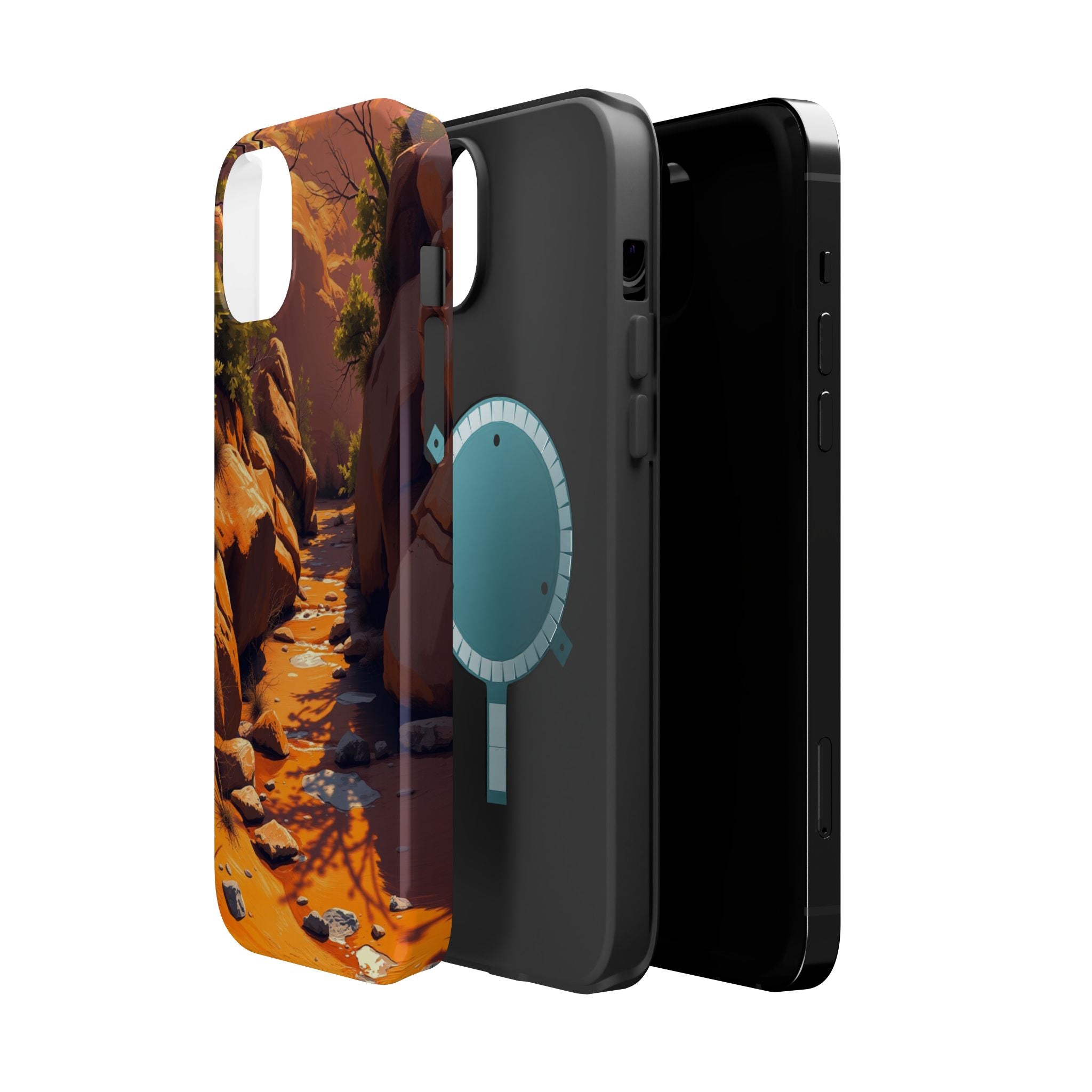 iPhone Spring Creek Bold Art Slim Everyday Designer Case · iPhone Case