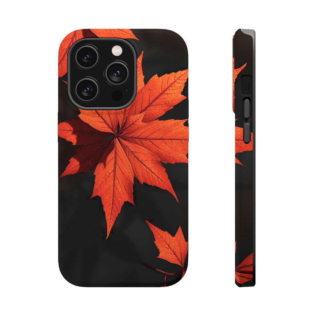 iPhone Charcoal And Copper Autumn Maple Slim Everyday iPhone Designer · iPhone C