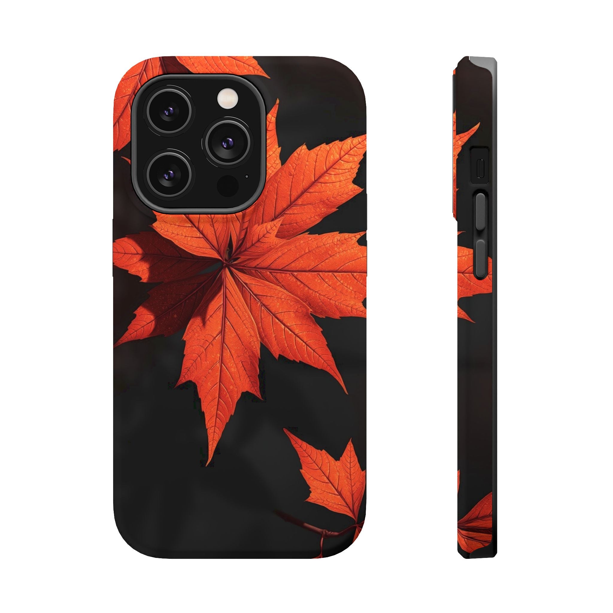 iPhone Charcoal And Copper Autumn Maple Slim Everyday iPhone Designer · iPhone C
