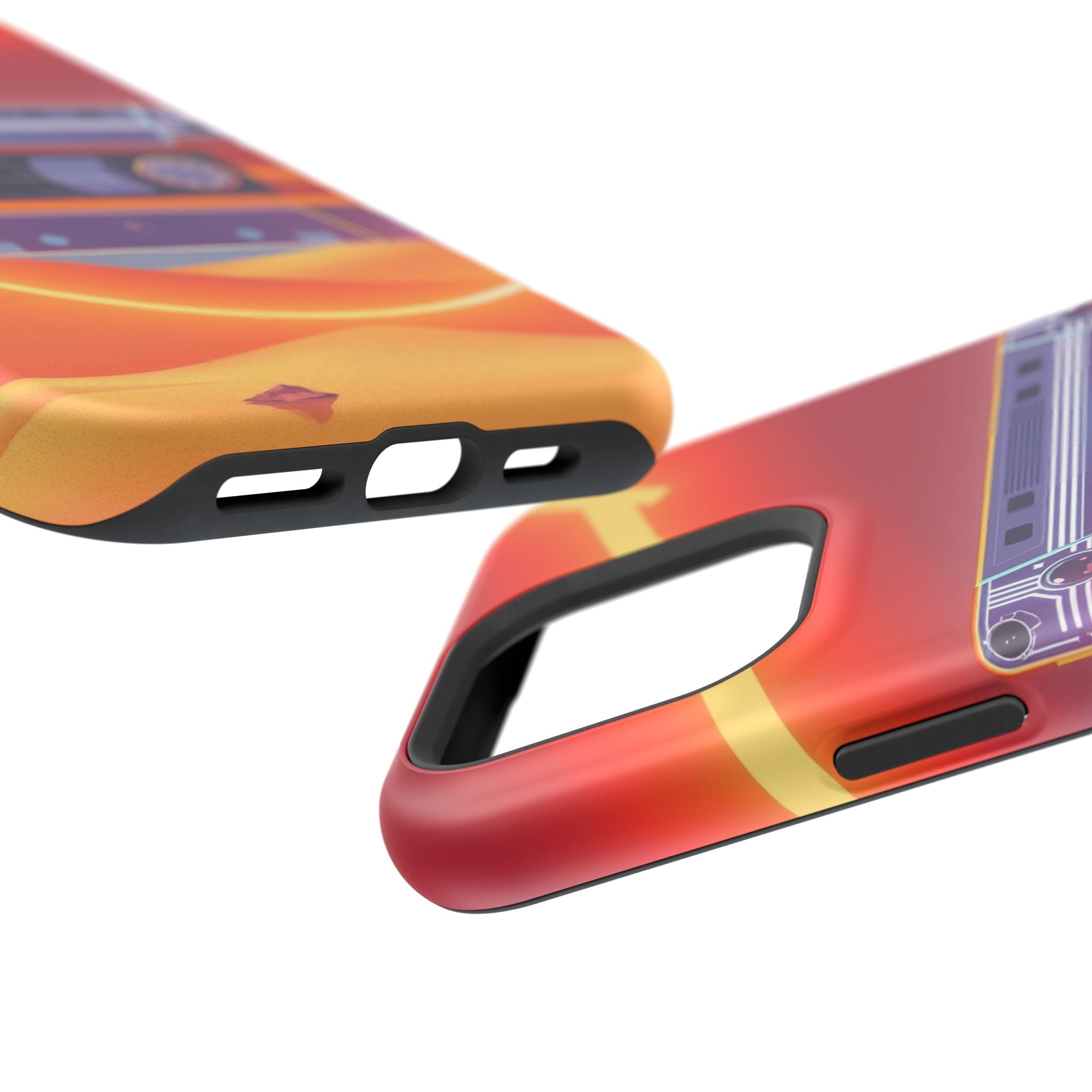 iPhone Cassette Tape Rewind Bold Art Slim Everyday Designer Case · iPhone Case