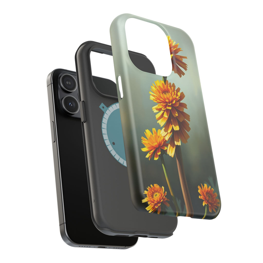 iPhone Ranunculus Stack Electric Art Slim Everyday Designer Case · iPhone Case
